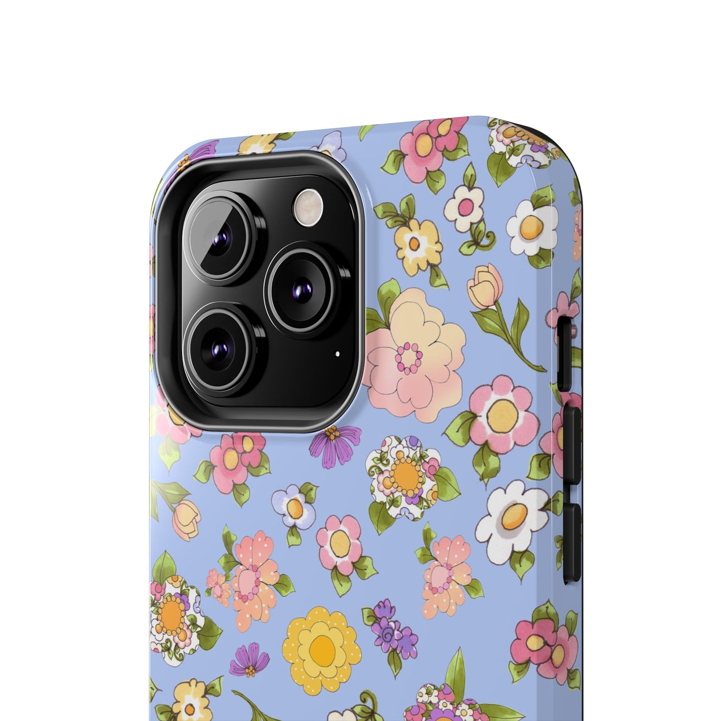 Flowery Blue Phone Case