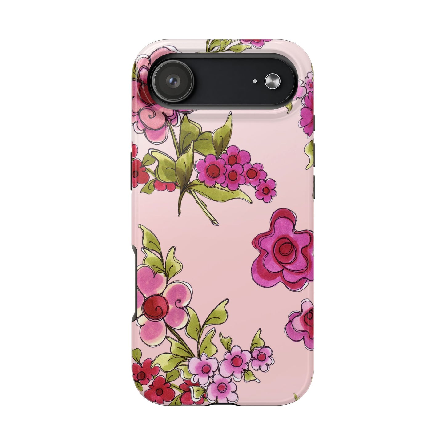 Jumbo Floral Pink Phone Case