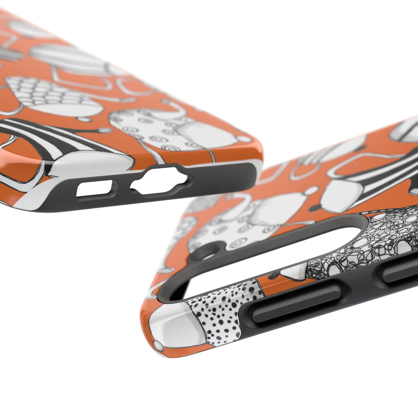 Coffee, Tea Anyone? Orange Phone Case