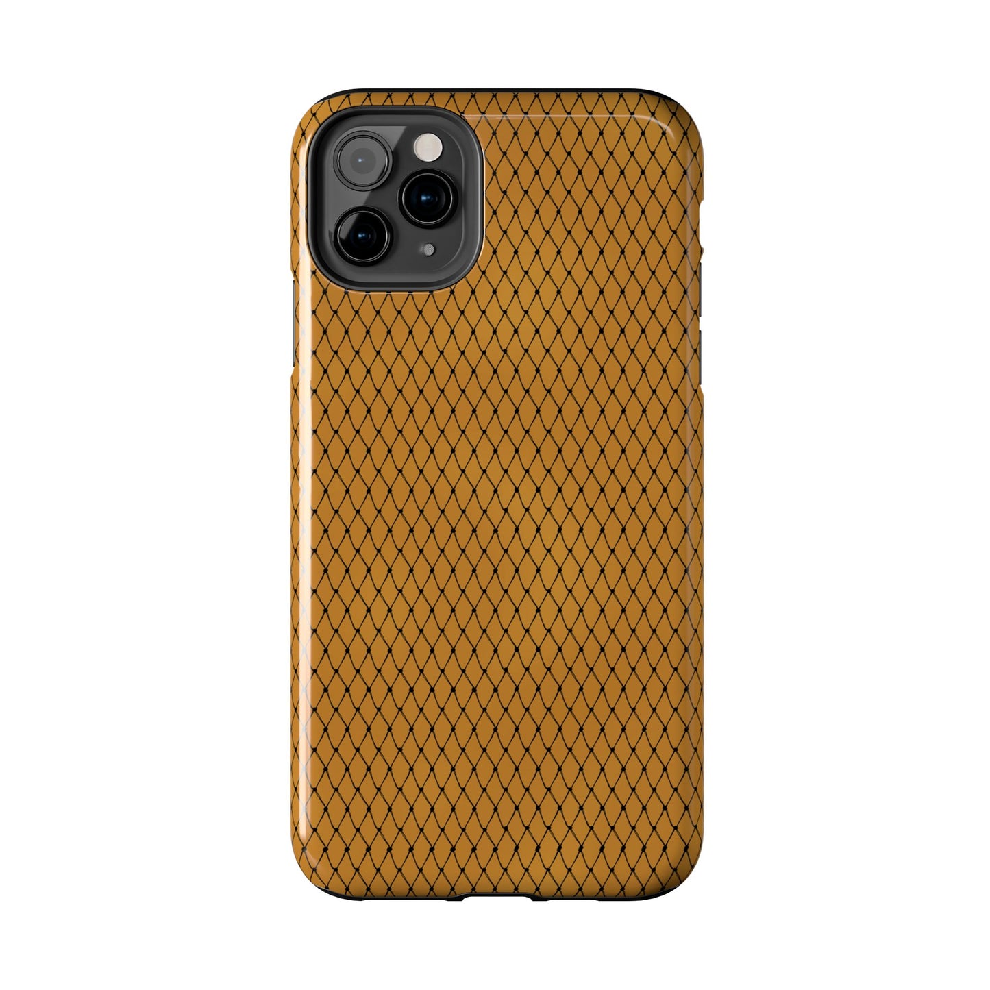 Fishnet Gold Phone Case