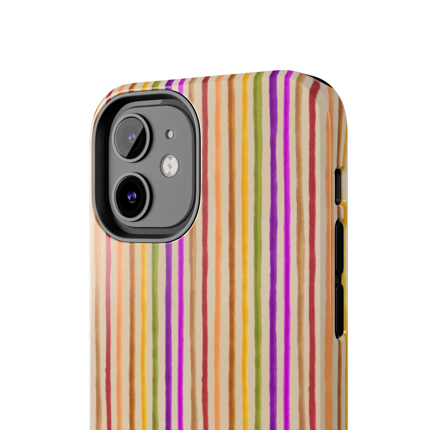 Spice Stripe Muslin Phone Case