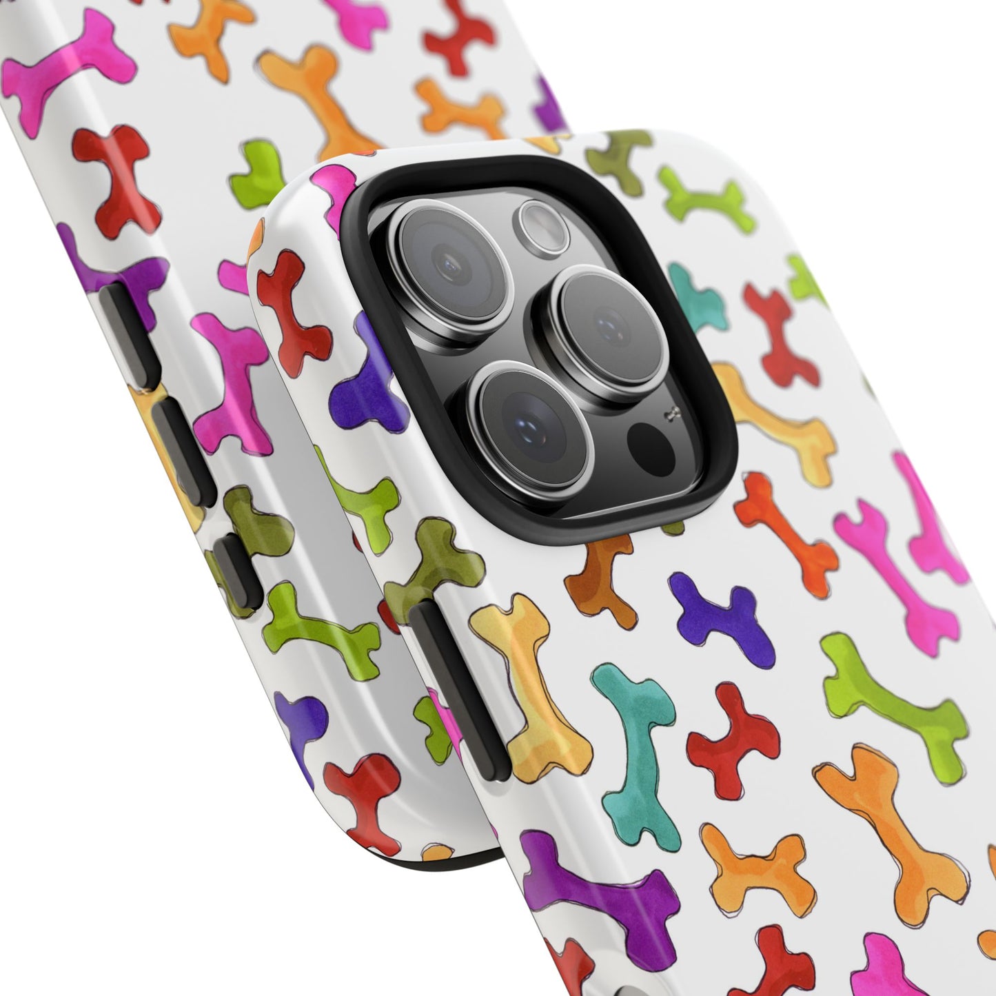 Happy Bones White Phone Case