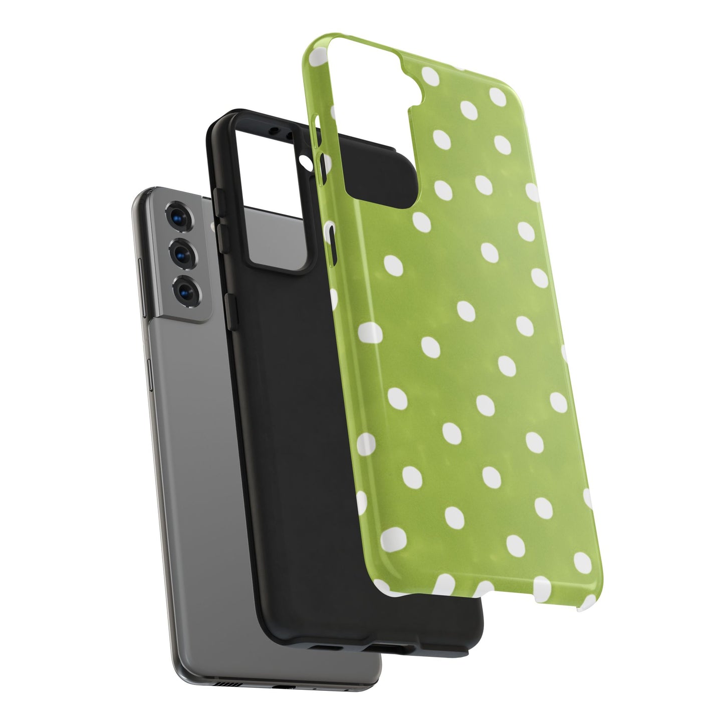 Big Dots Lime Phone Case