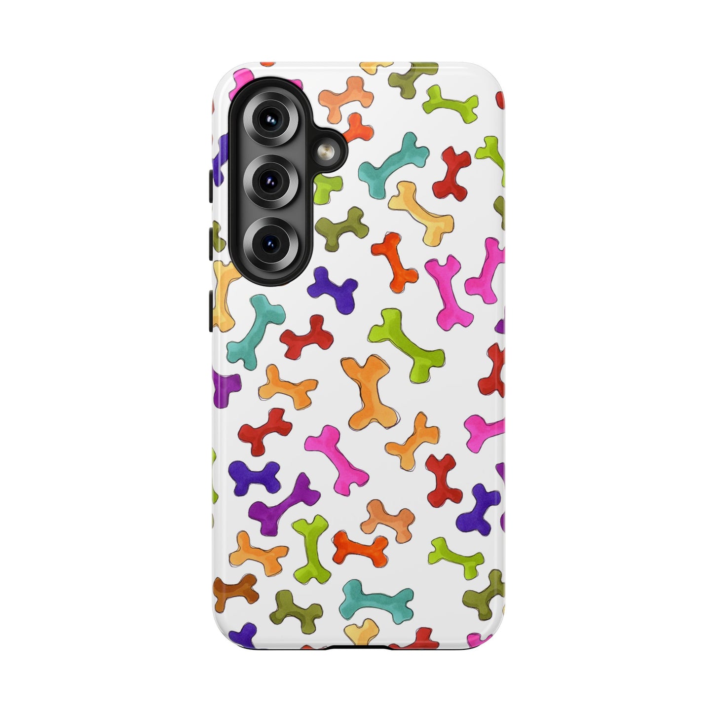 Happy Bones White Phone Case