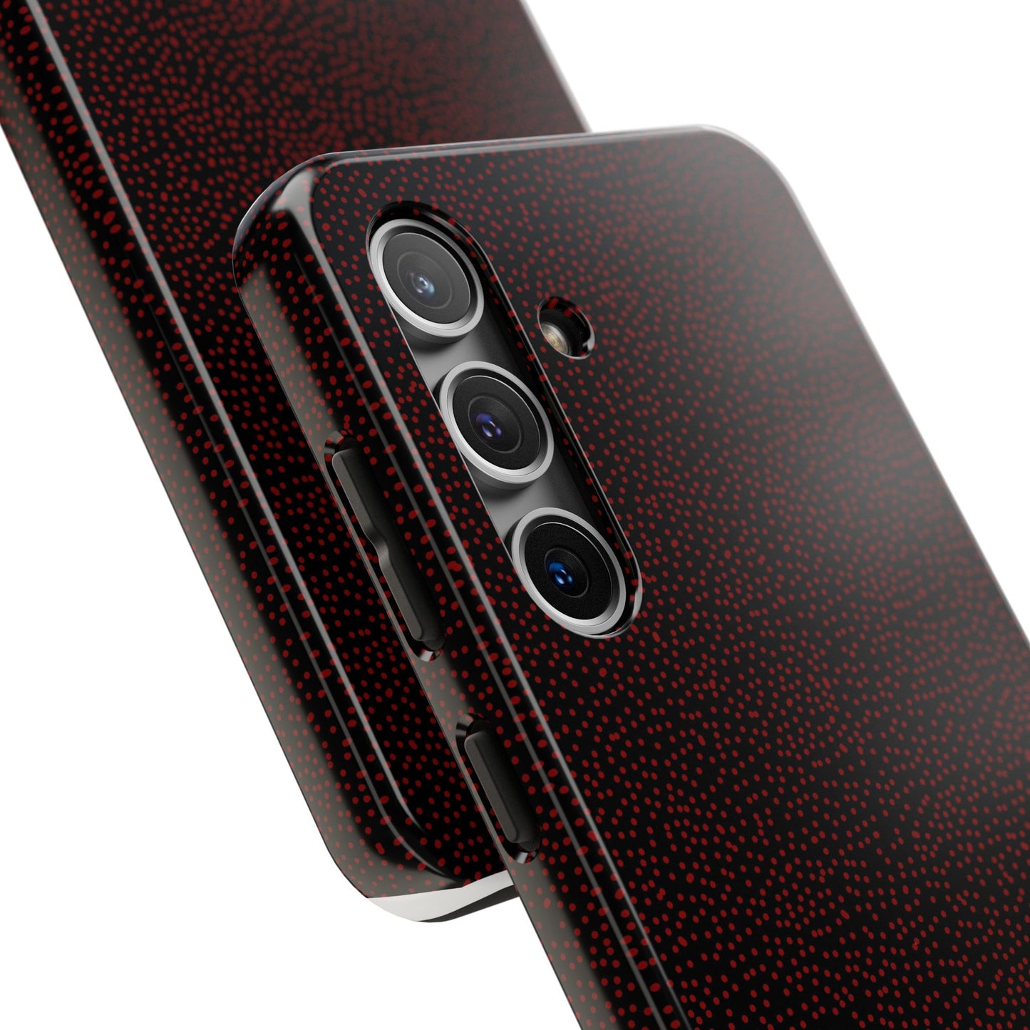 Mini Dot Black / Red Phone Case