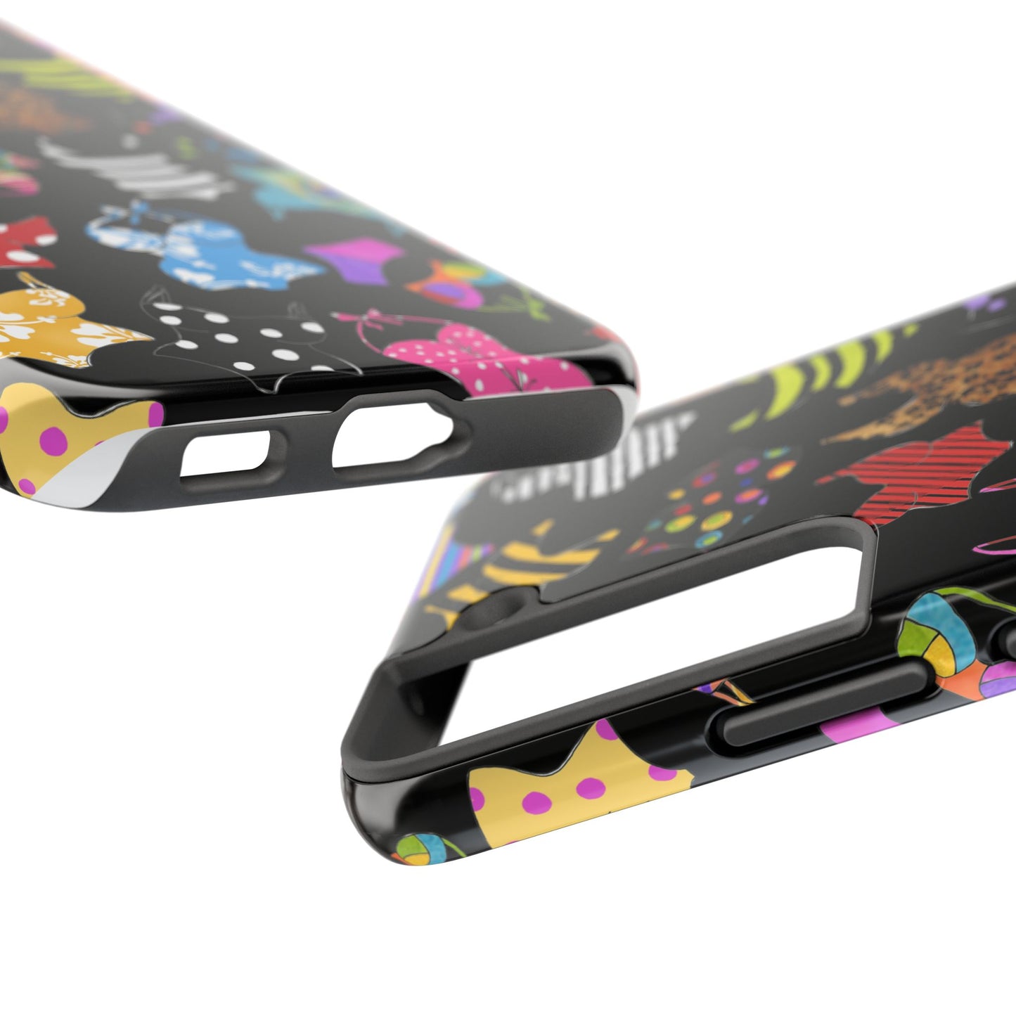 Assorted Suits Black Phone Case