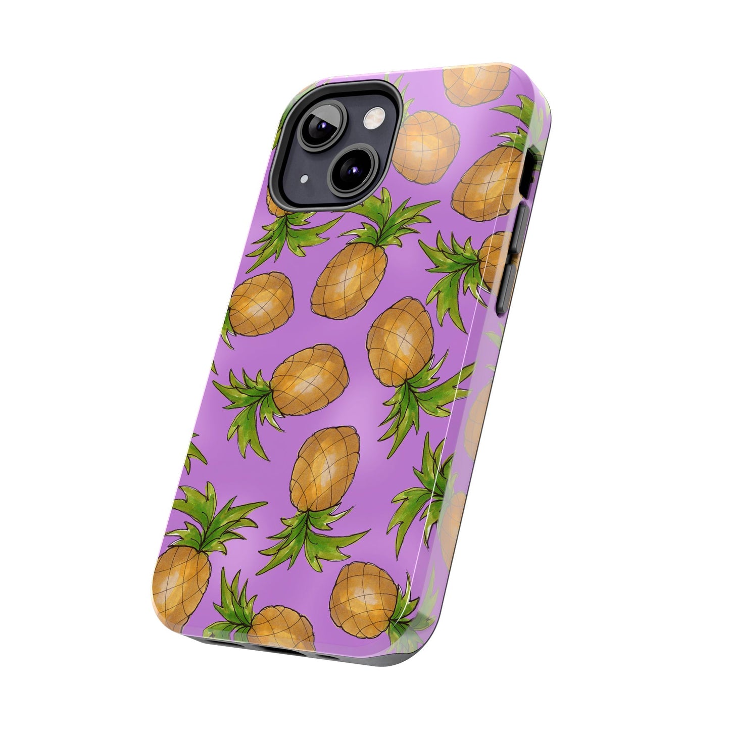 Pineapple Toss Lilac Phone Case