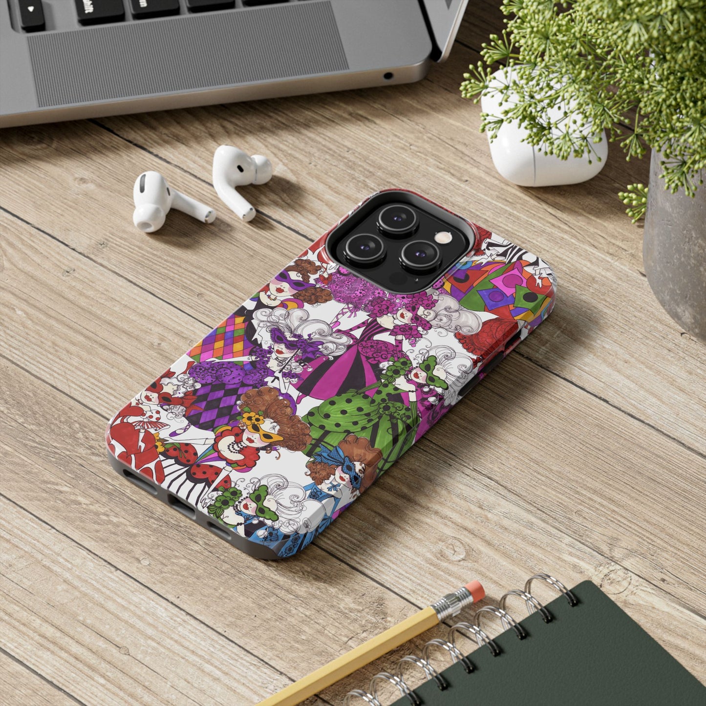 Crowded Dance Floor White Phone Case