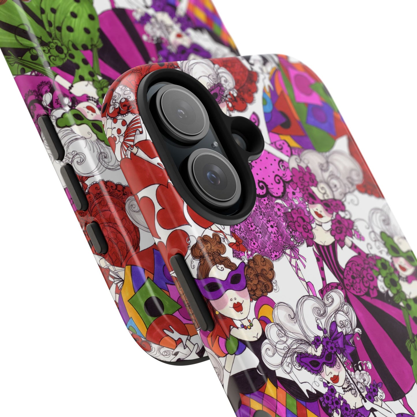 Crowded Dance Floor White Phone Case