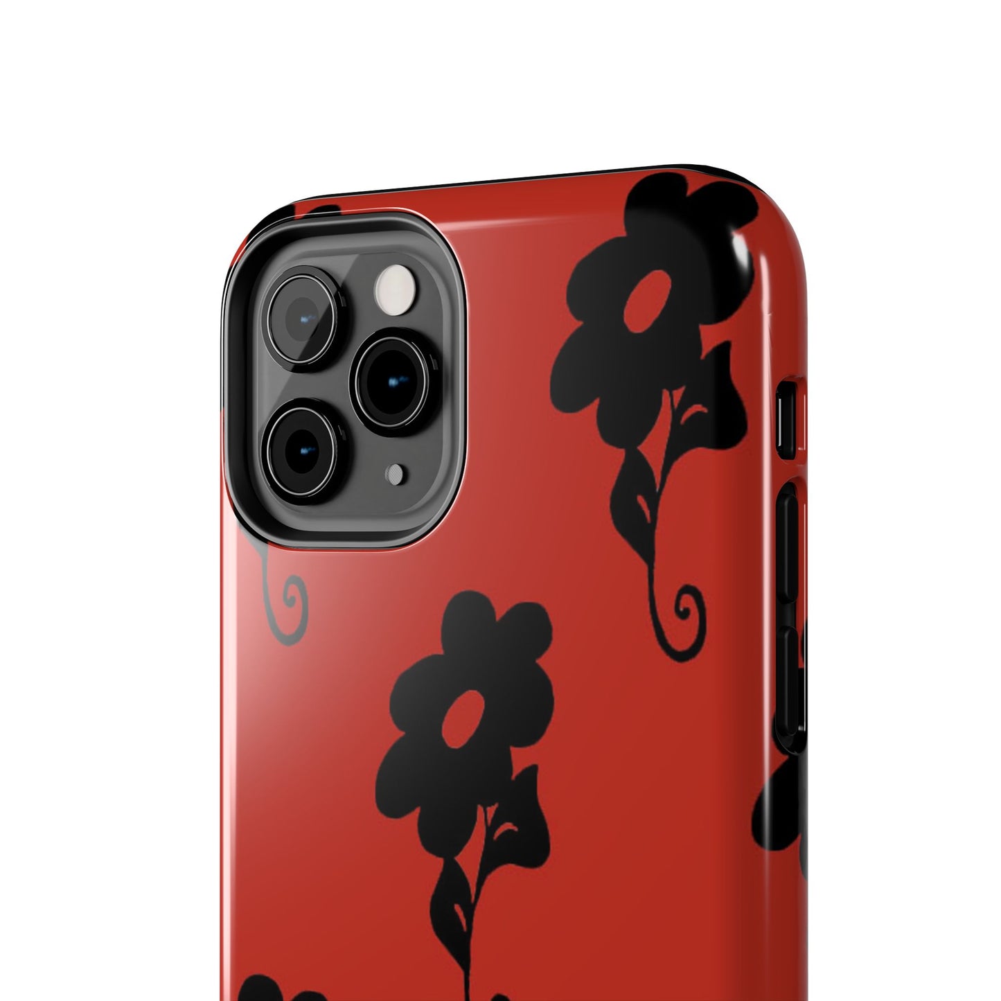 Daring Daisy Red Phone Case