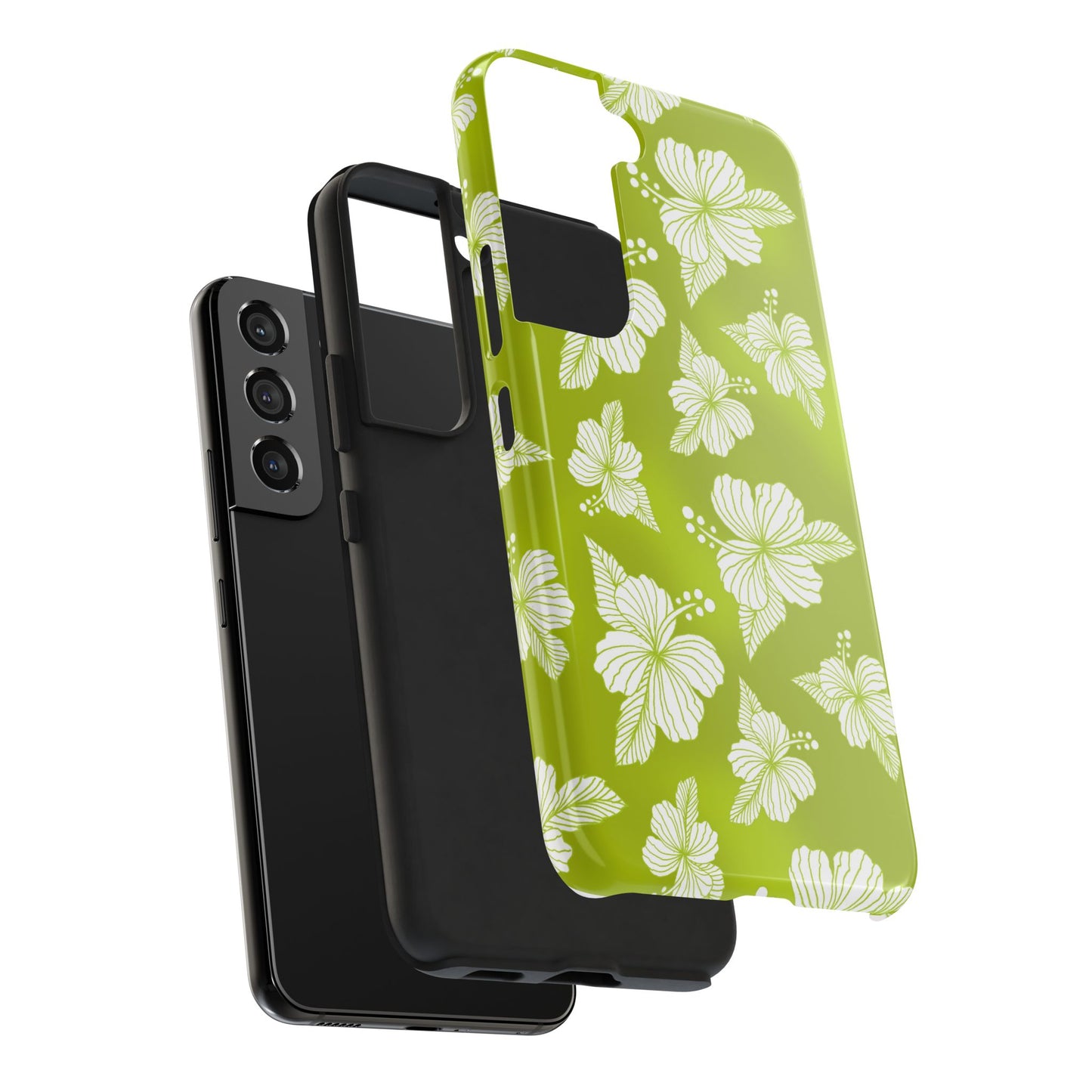 Hibiscus Green Phone Case
