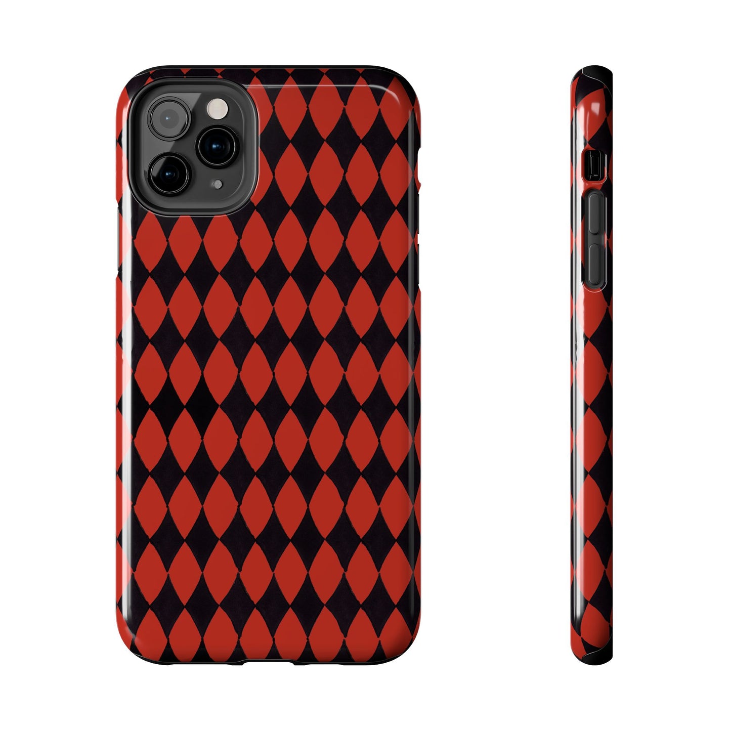 Diamond Red / Black Phone Case
