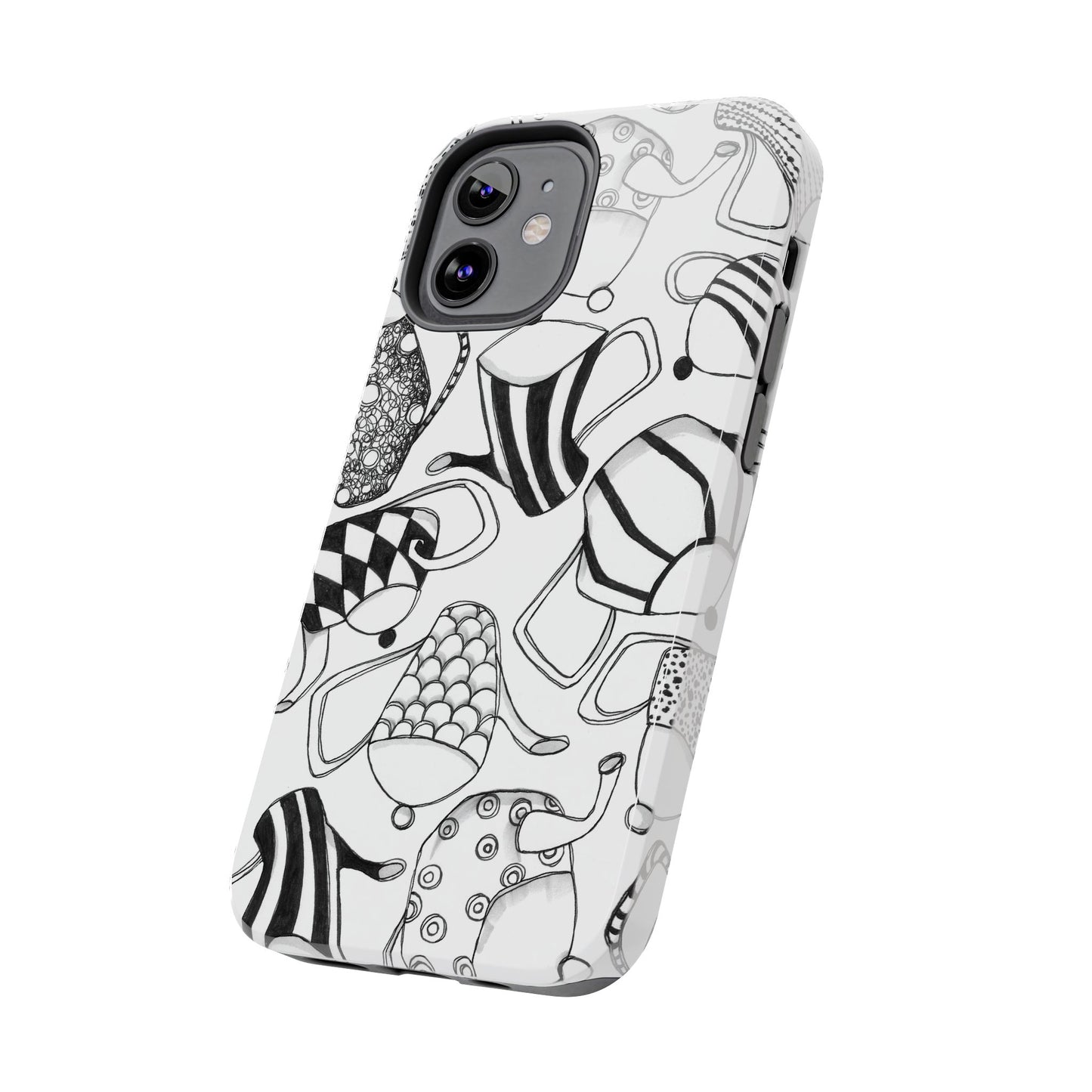 Coffee, Tea Anyone? White Phone Case