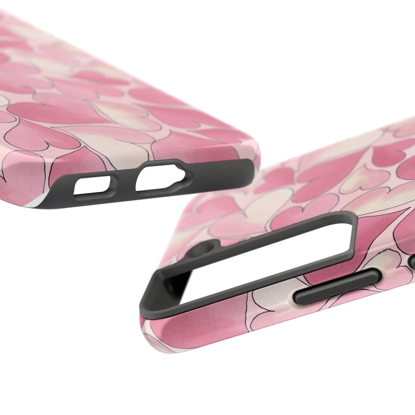 Hearts Pink Sky Phone Case