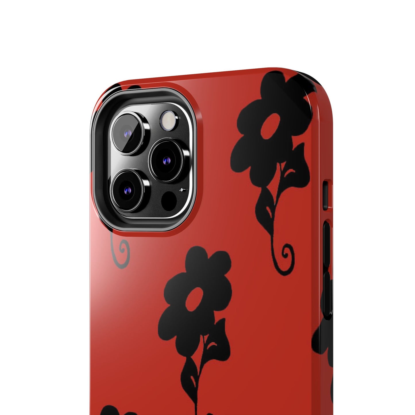 Daring Daisy Red Phone Case