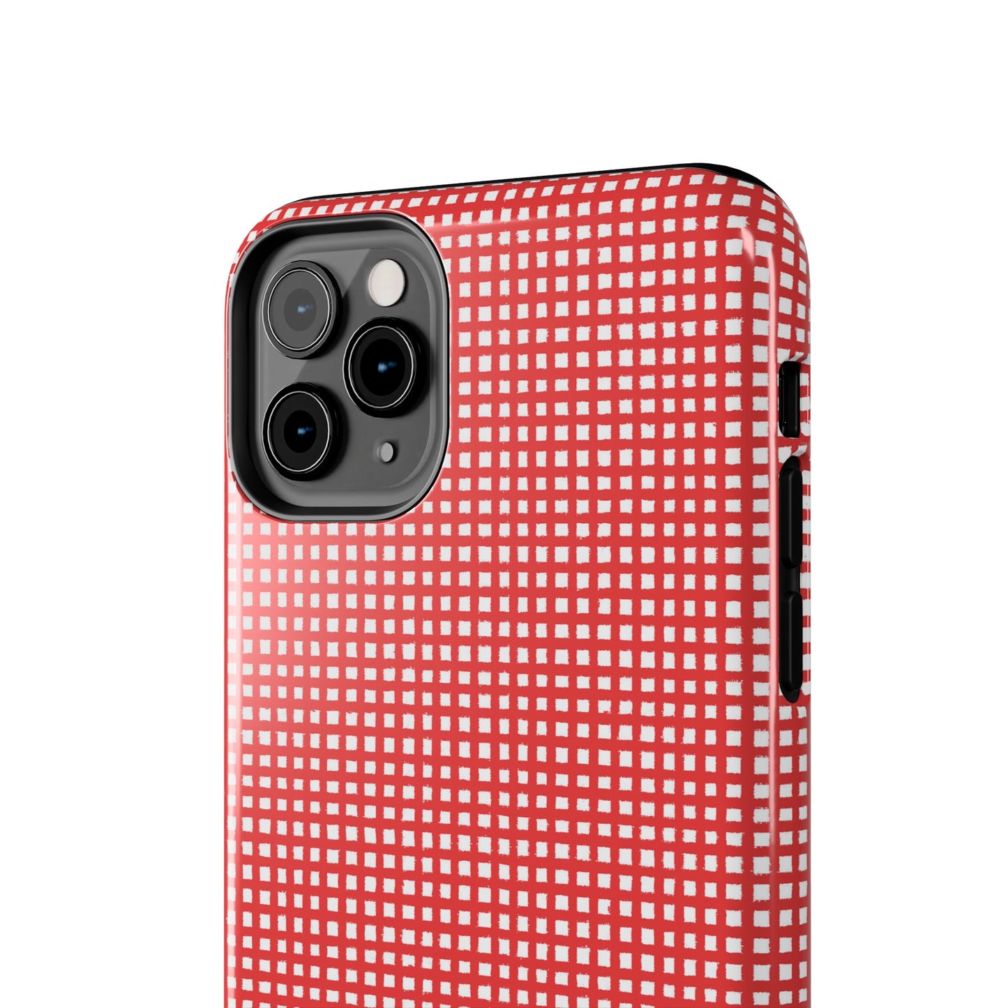 Chipper Check Red Phone Case
