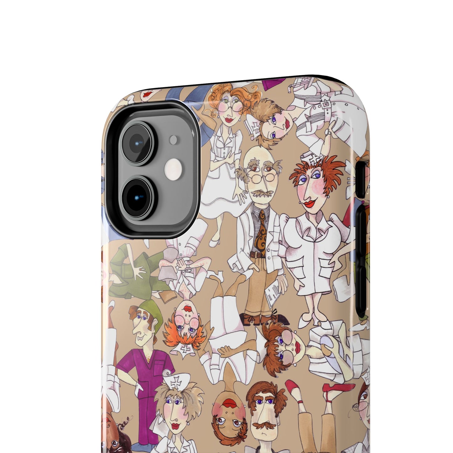 Diverse Nurse Khaki Phone Case