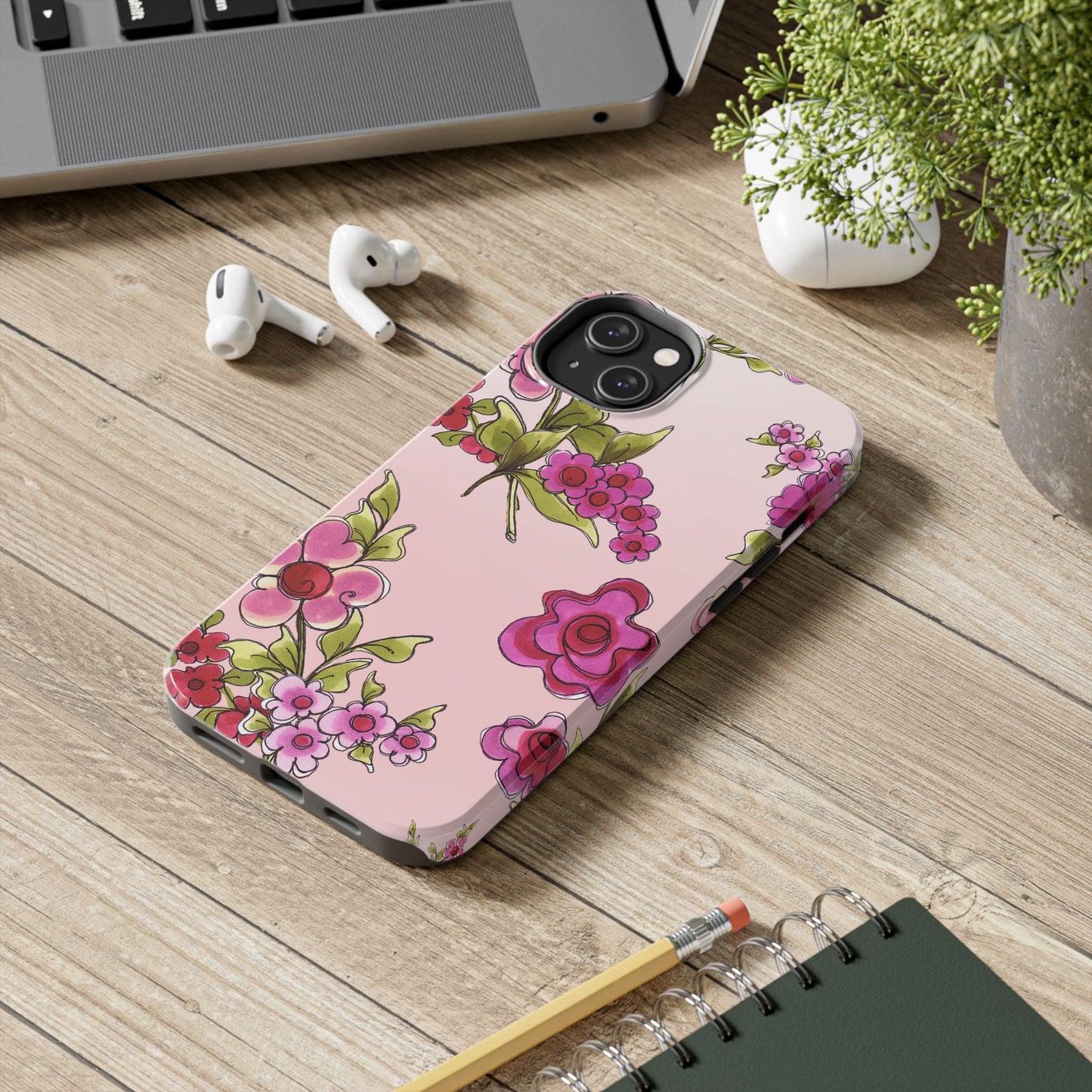 Jumbo Floral Pink Phone Case