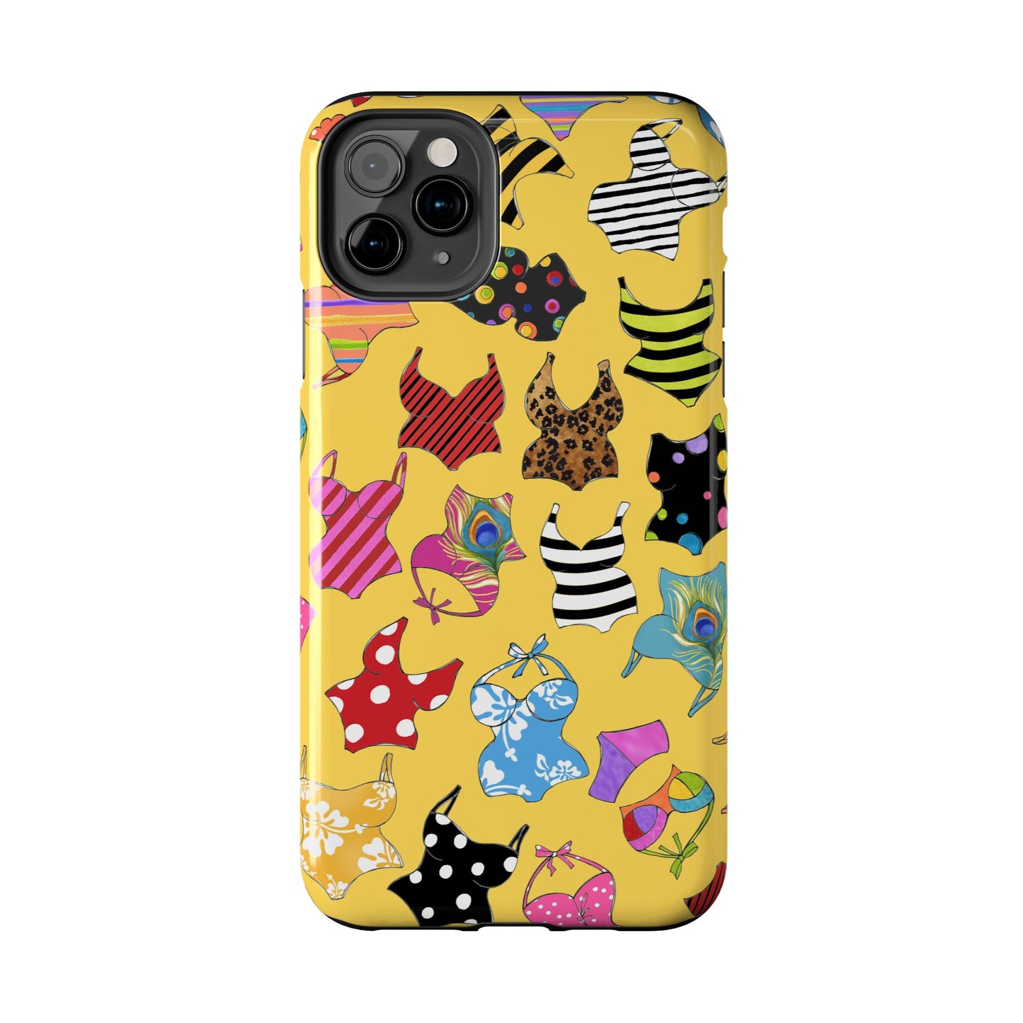 Assorted Suits Yellow Phone Case