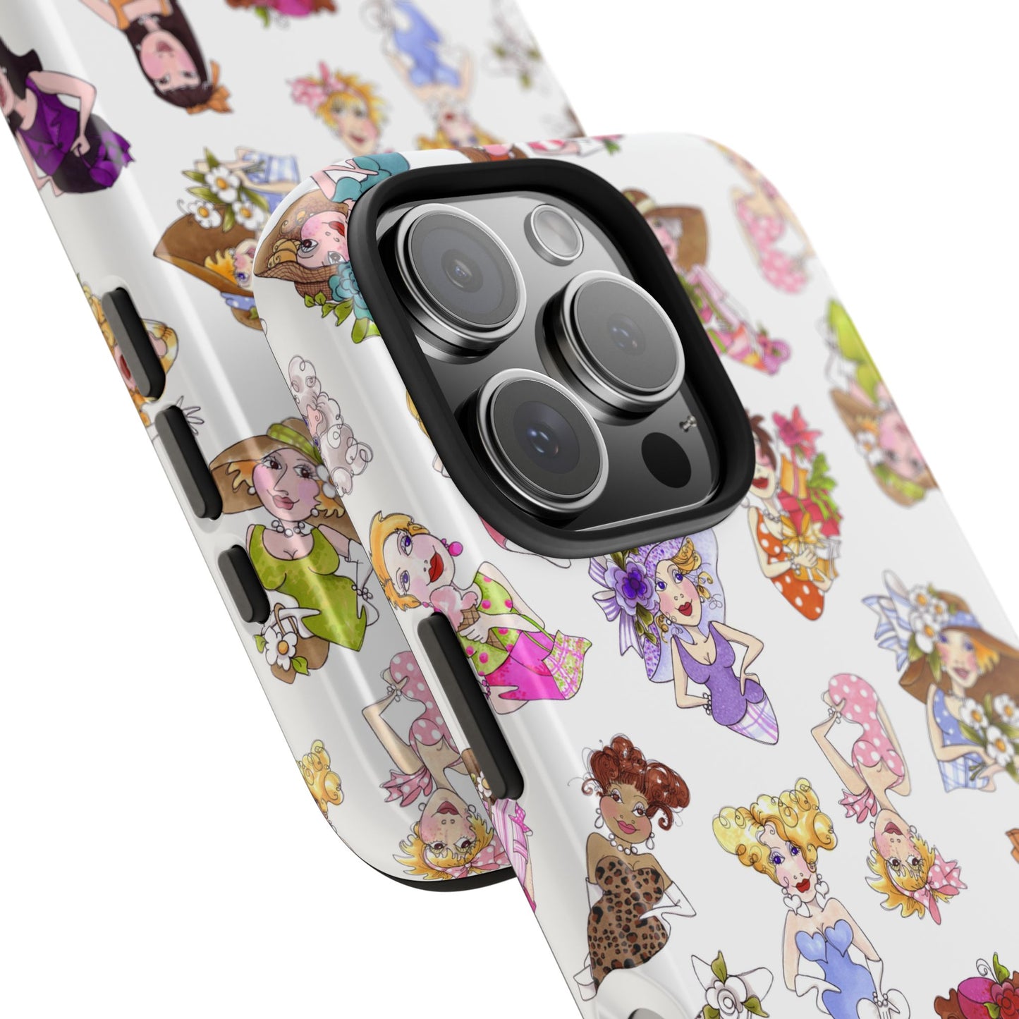 Fast Women Tossed White Phone Case