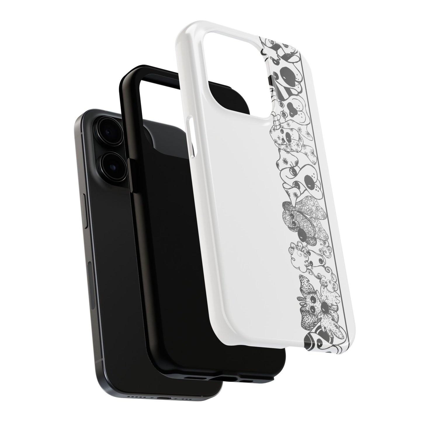 Doggie Dear Border Phone Case