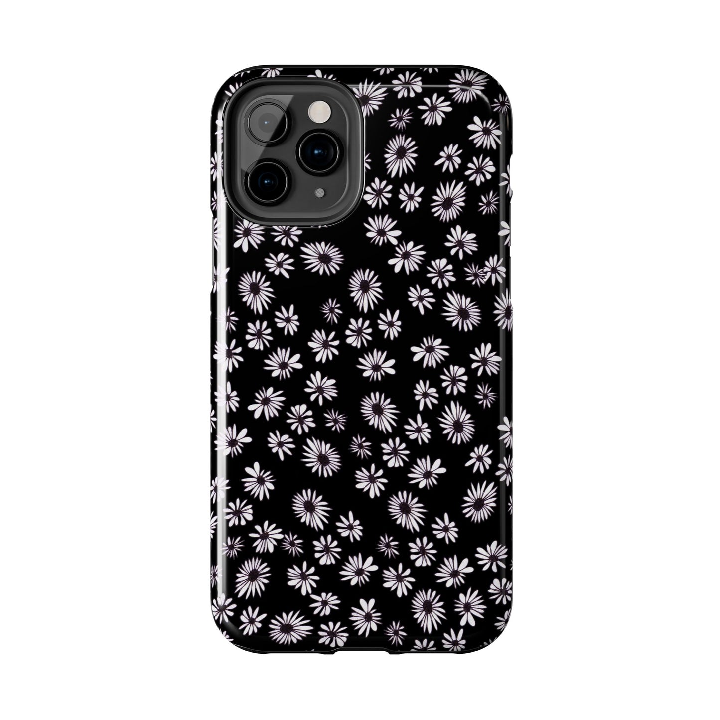 Random Daisy Black / White Phone Case