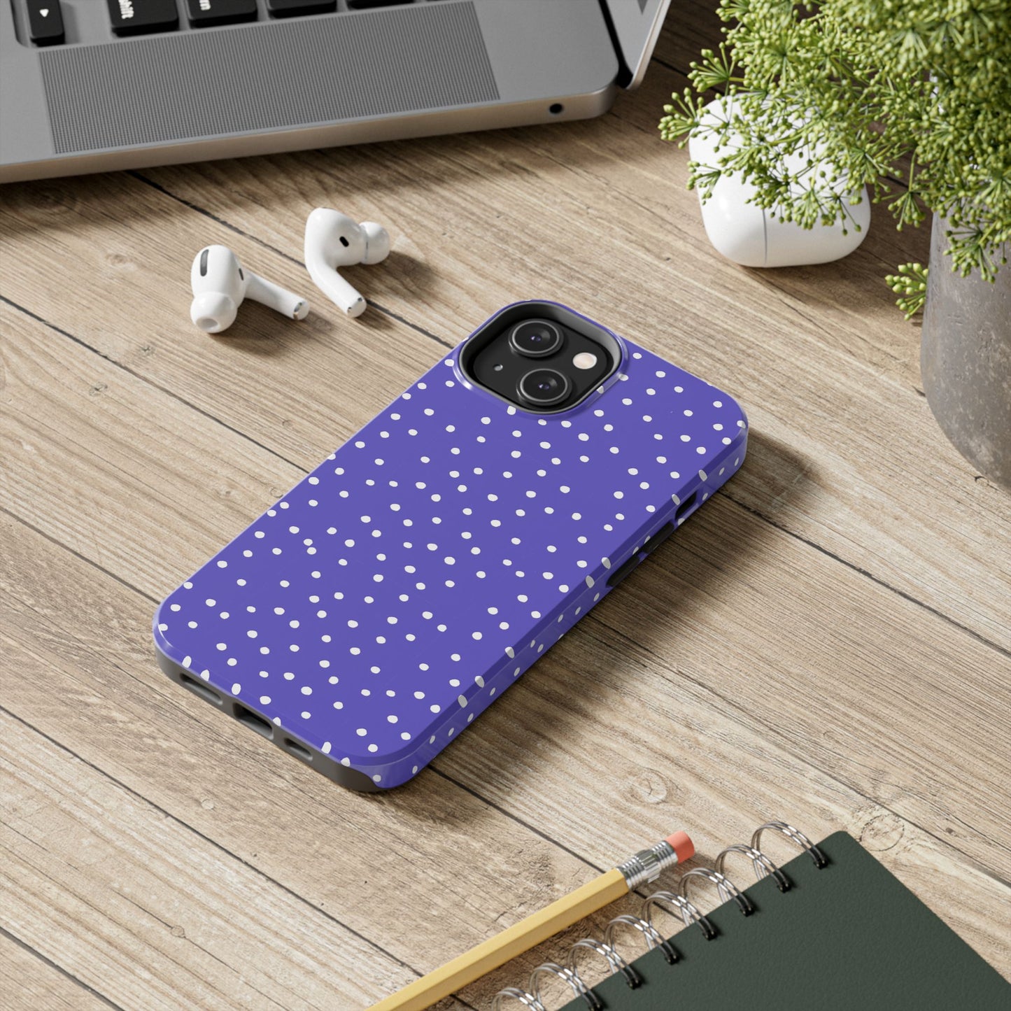 Dots Blue Phone Case