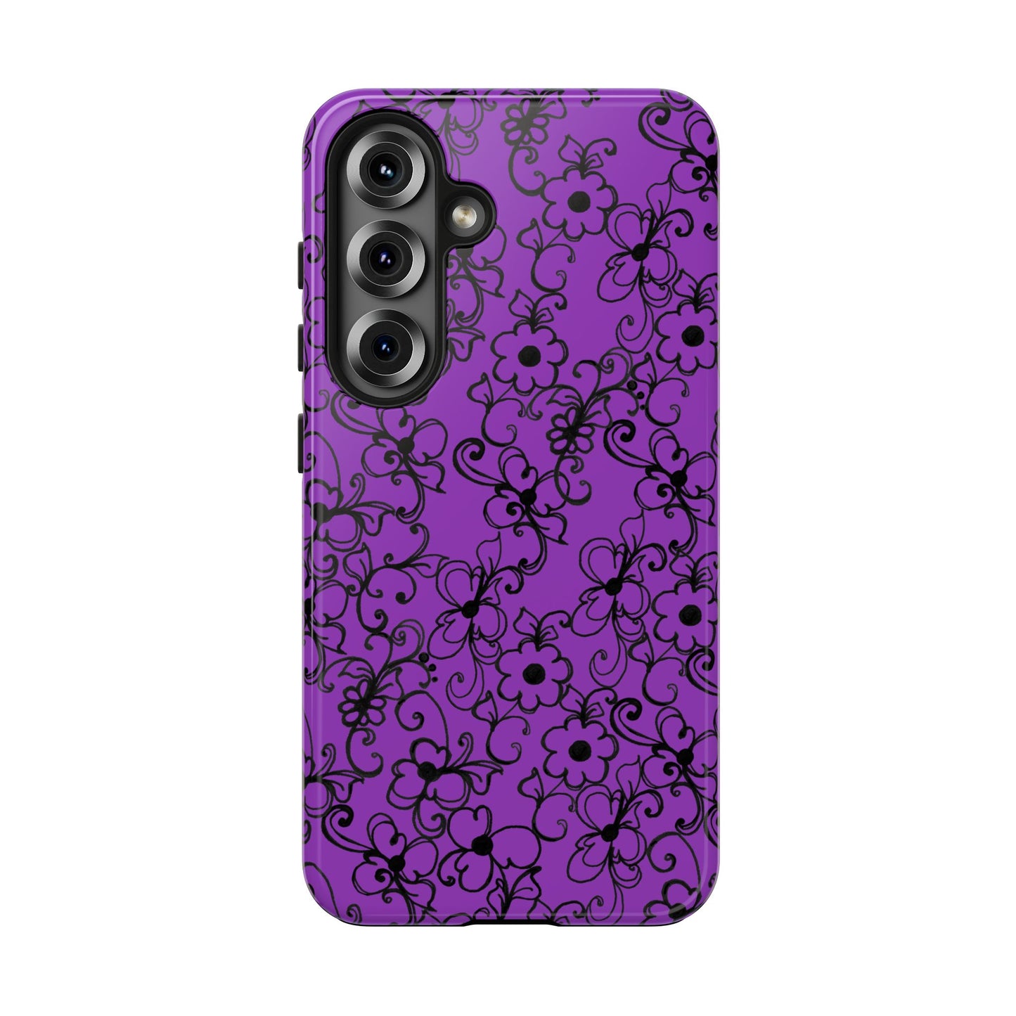 Daisy Jungle Purple Phone Case