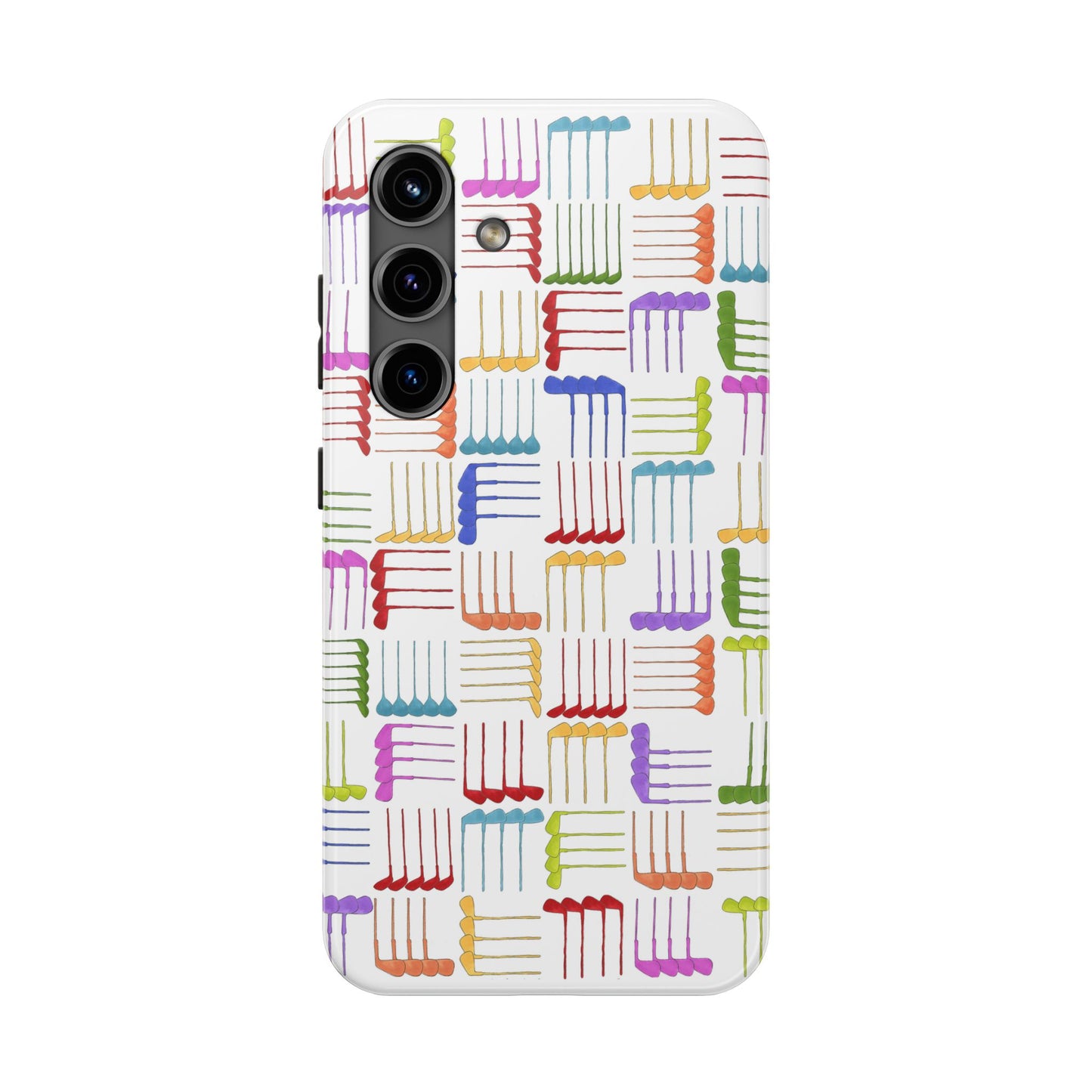 Club Weave White Phone Case