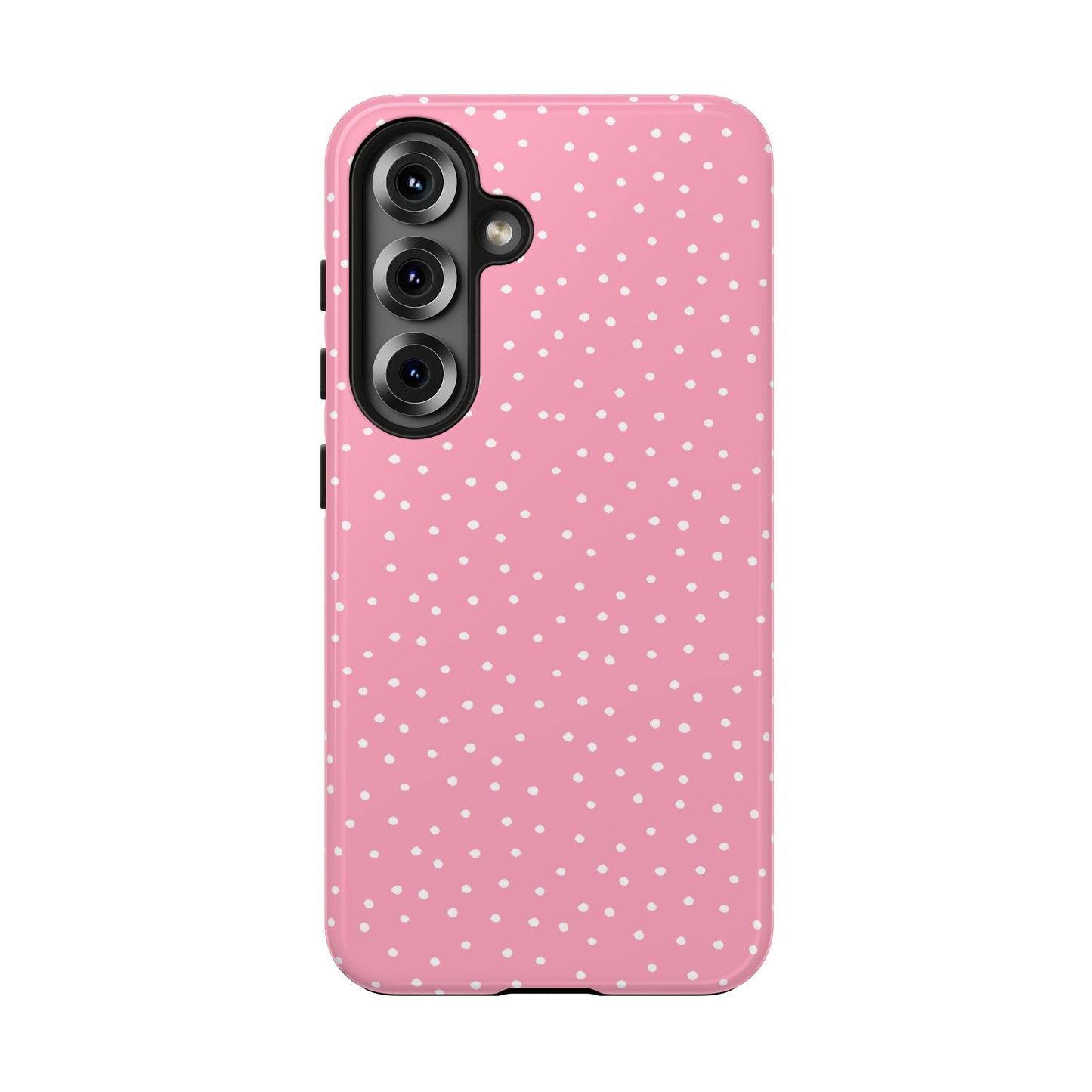 Dinky Dots Pink / White Phone Case