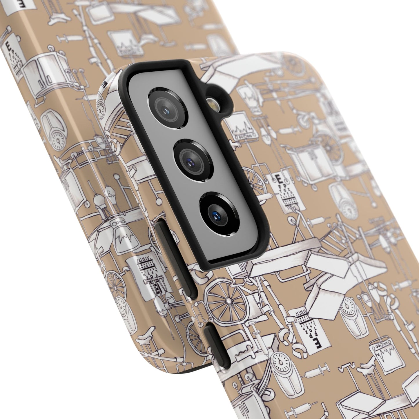 Essentials Khaki / White Phone Case