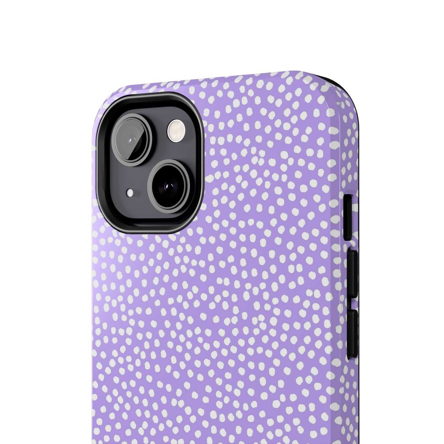 Bitty Dots Lilac / White Phone Case