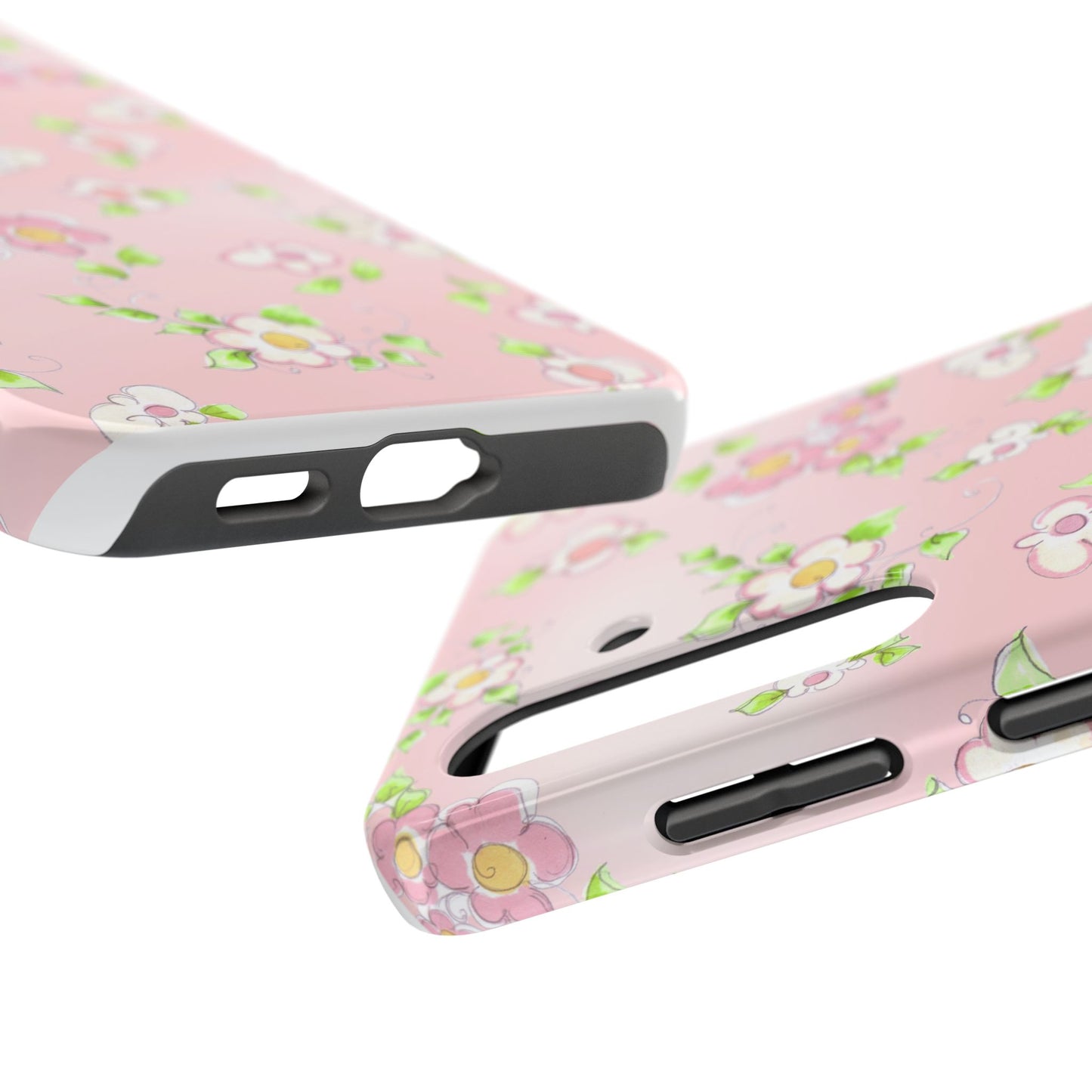 Precious Posies Pink Phone Case