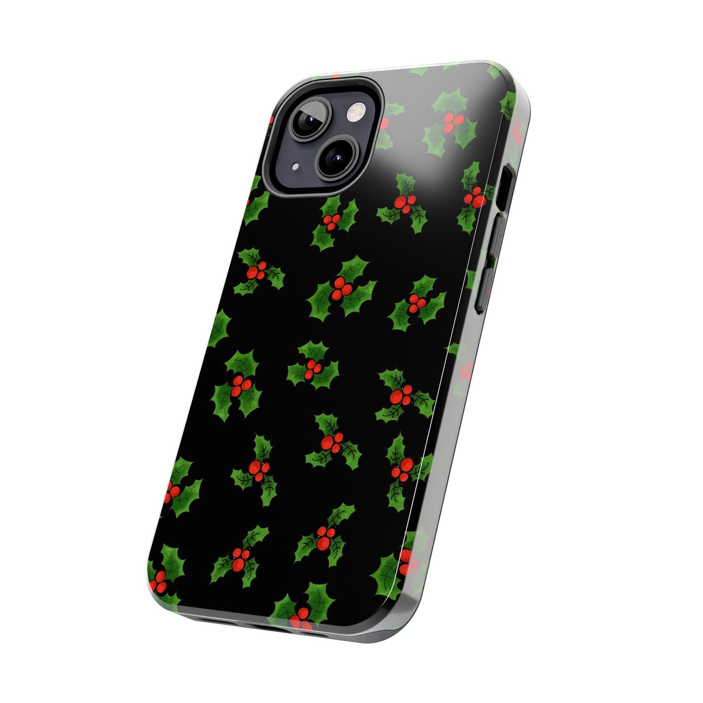 Lotsa Holly Black Phone Case