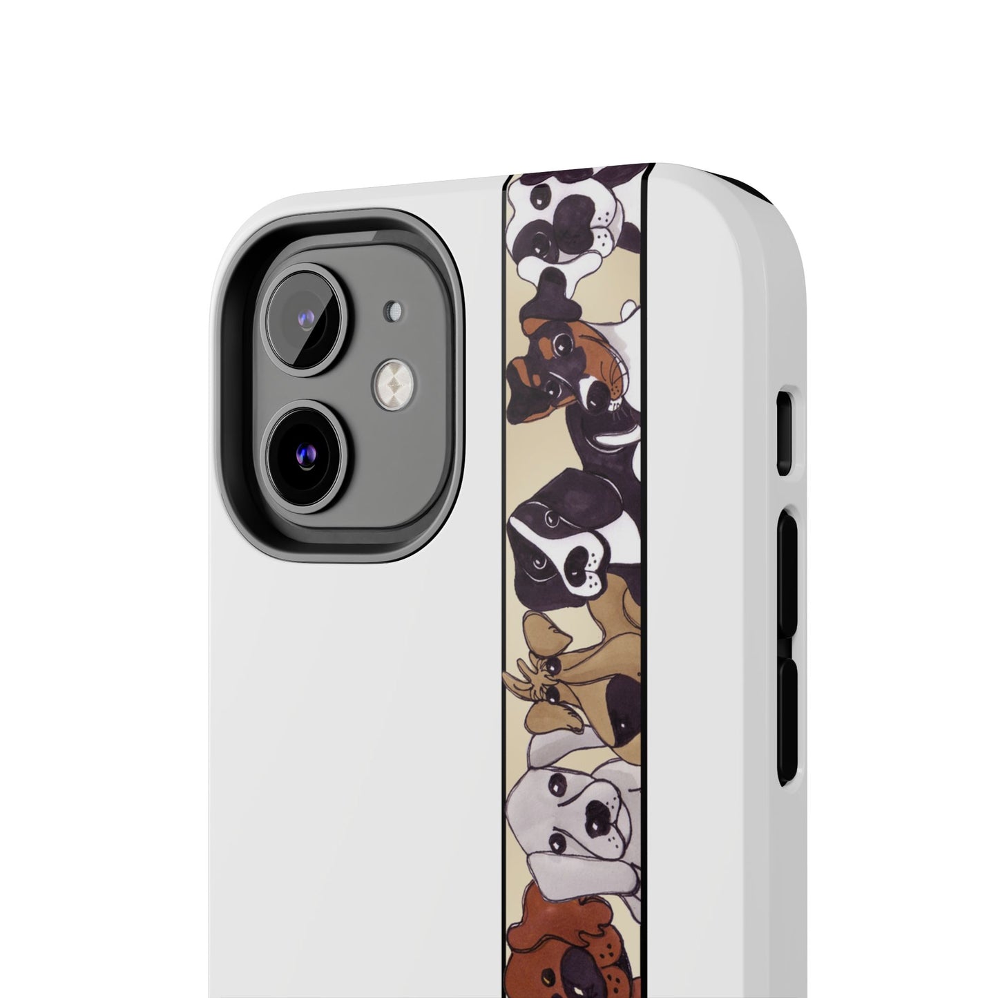 Doggie Delight Border Phone Case