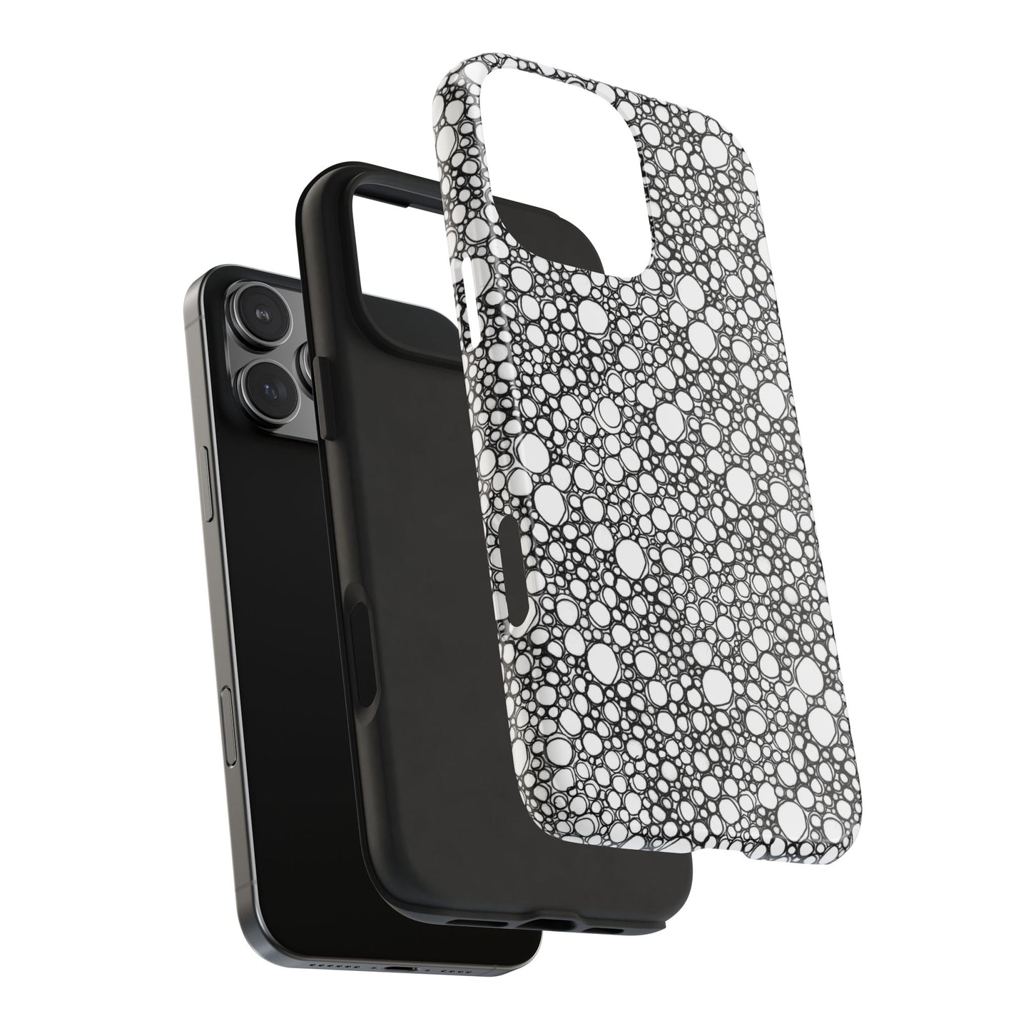 Air Bubbles Black Phone Case