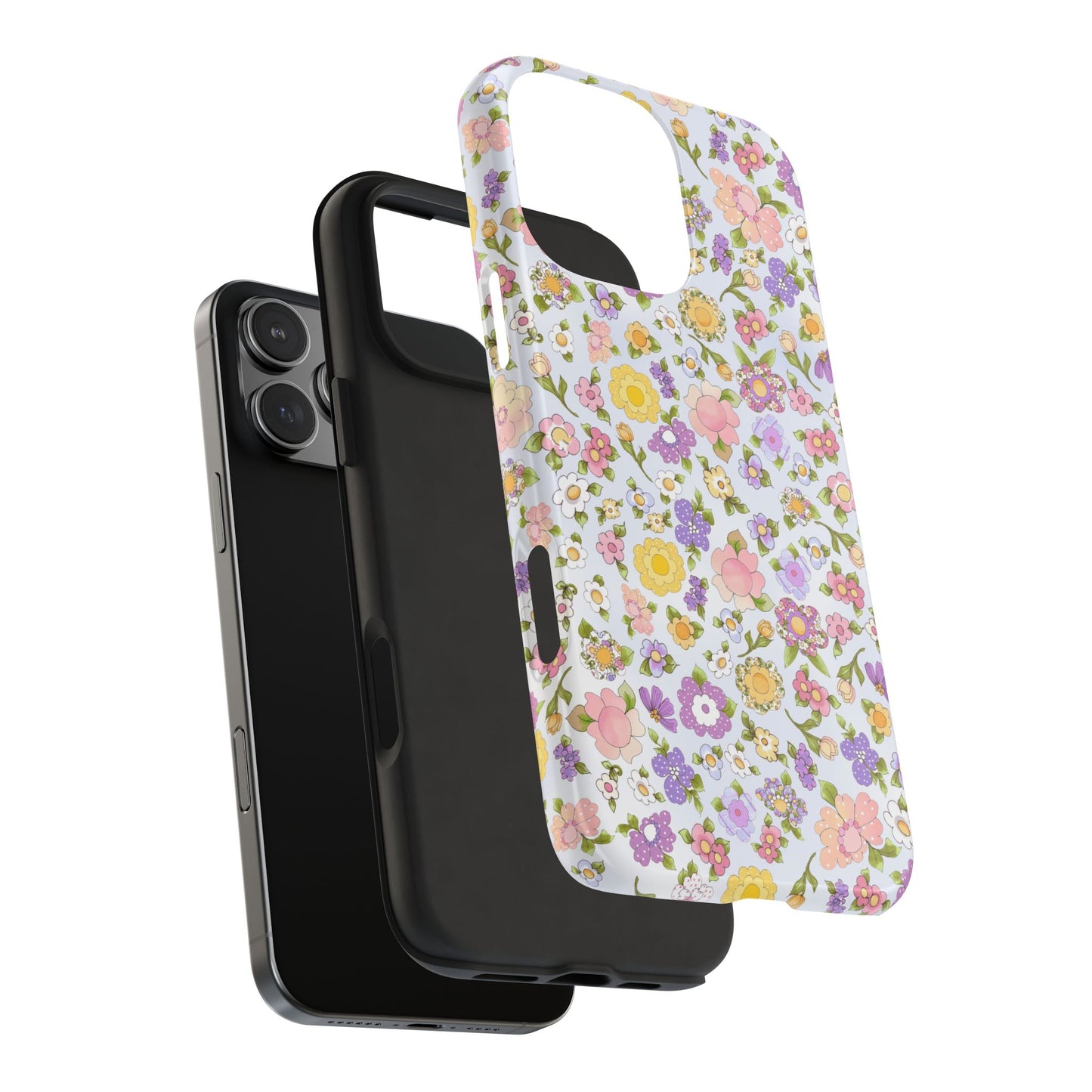 Flowery Blue Sky Phone Case