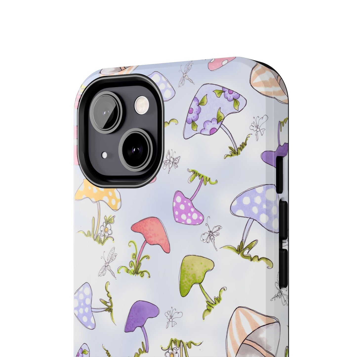 Mushroom Toss Blue Phone Case