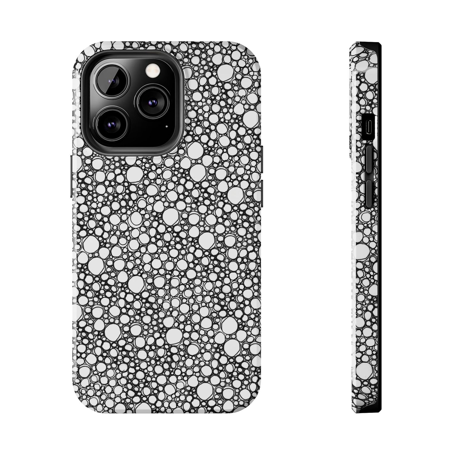 Air Bubbles Black Phone Case