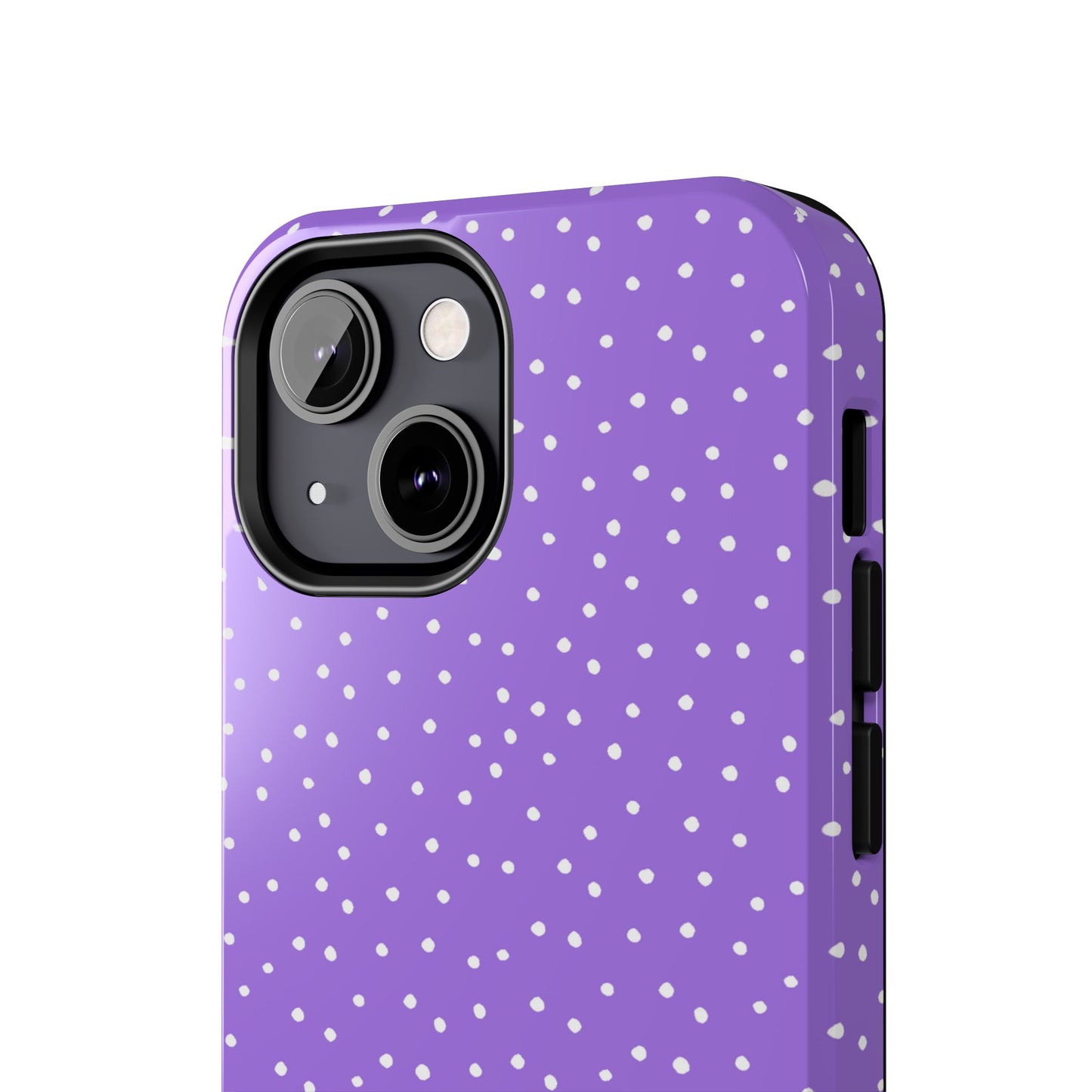 Dinky Dots Lilac / White Phone Case