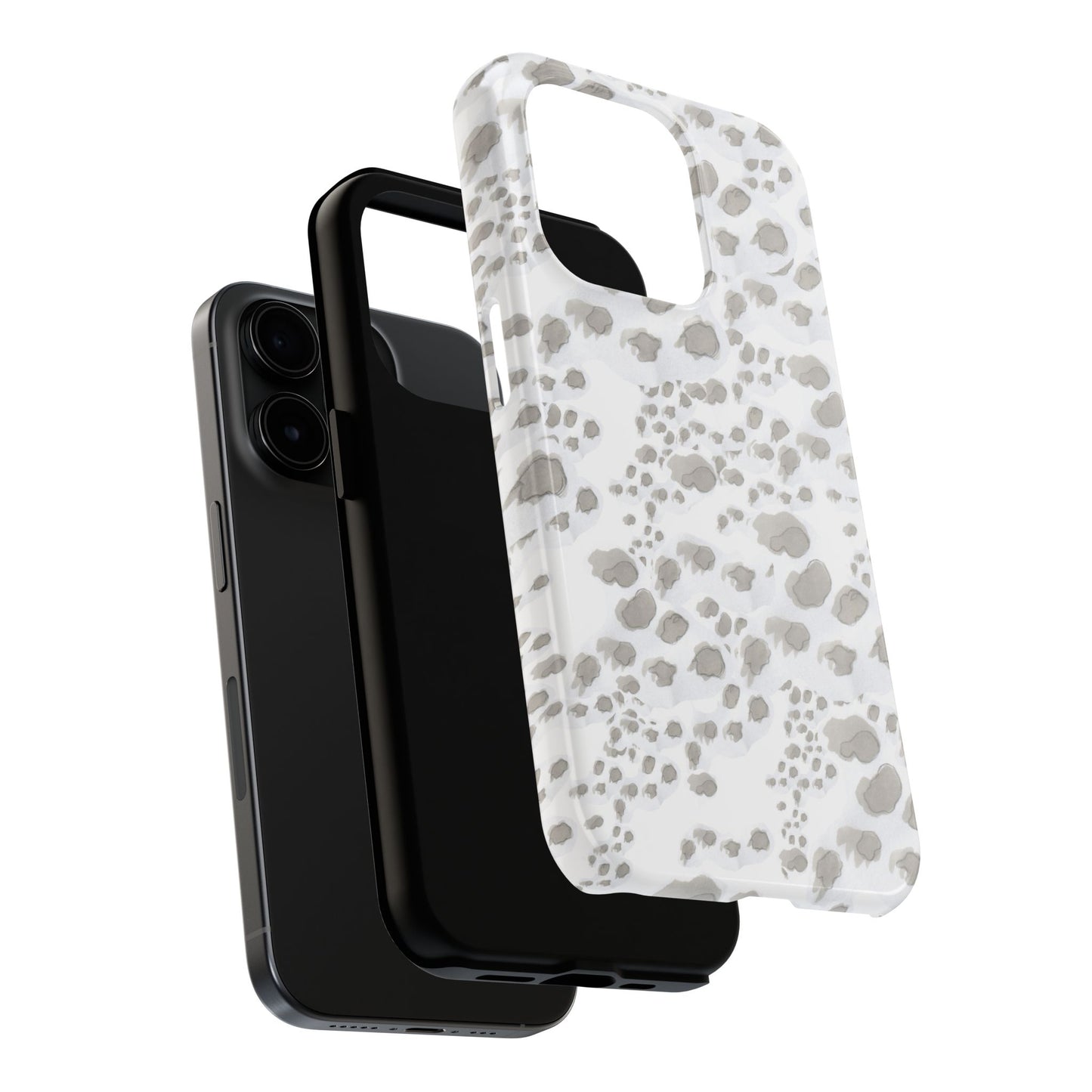 Kitty Dots White Phone Case
