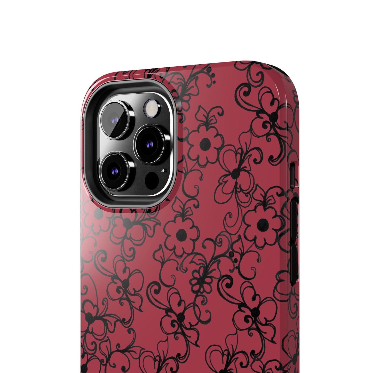 Daisy Jungle Red Phone Case