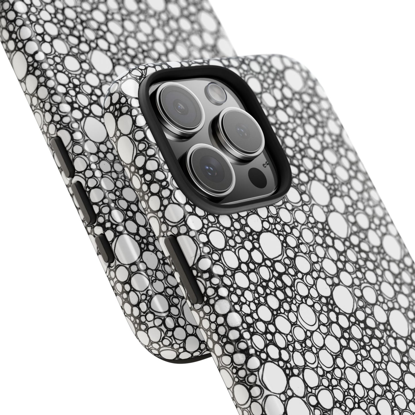 Air Bubbles Black Phone Case