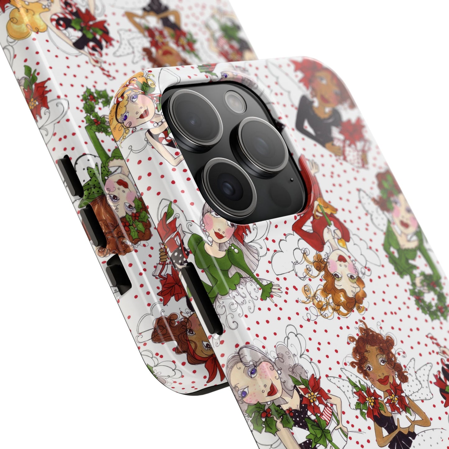 Fairy Toss White / Red Phone Case