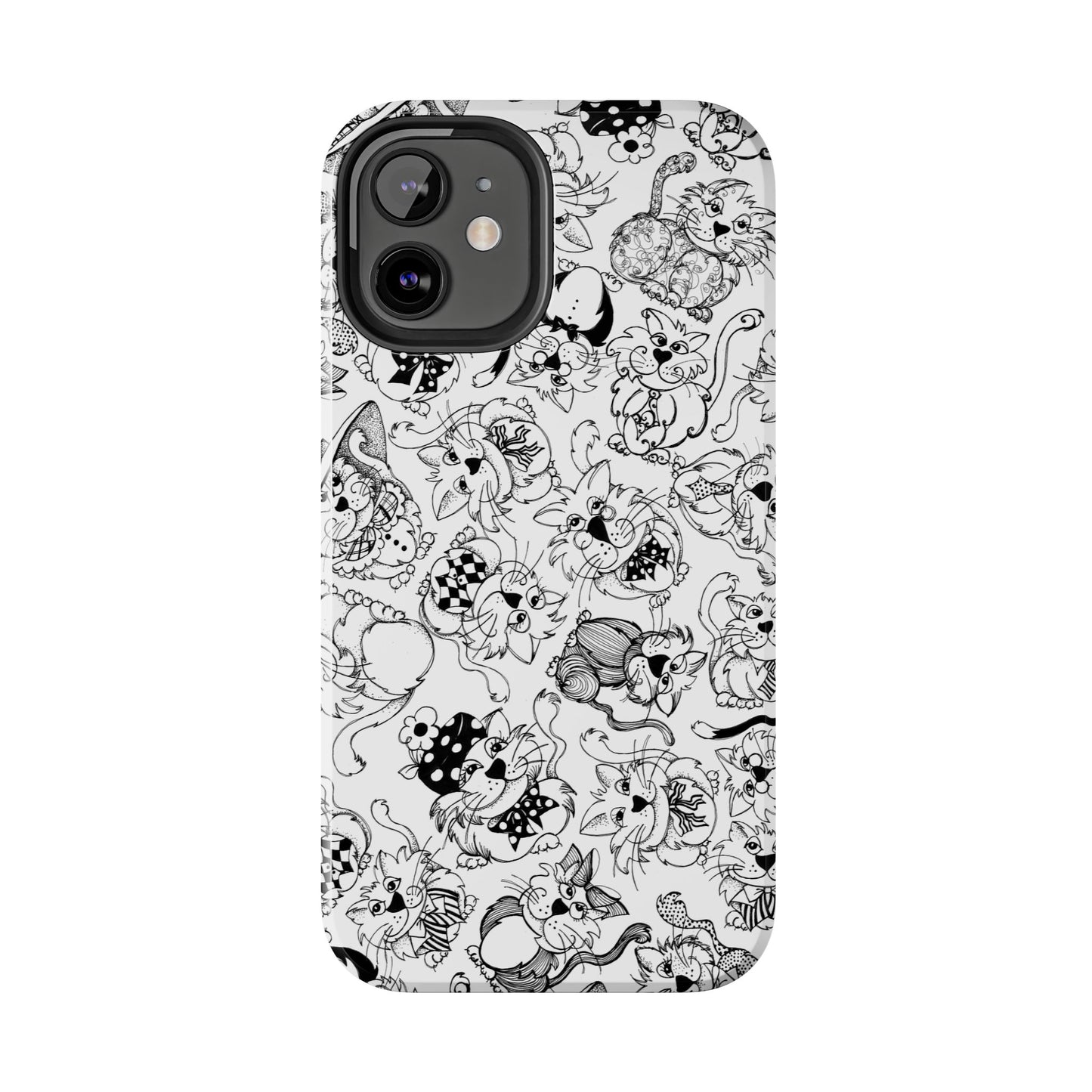 So Kitties Tossed White Phone Case