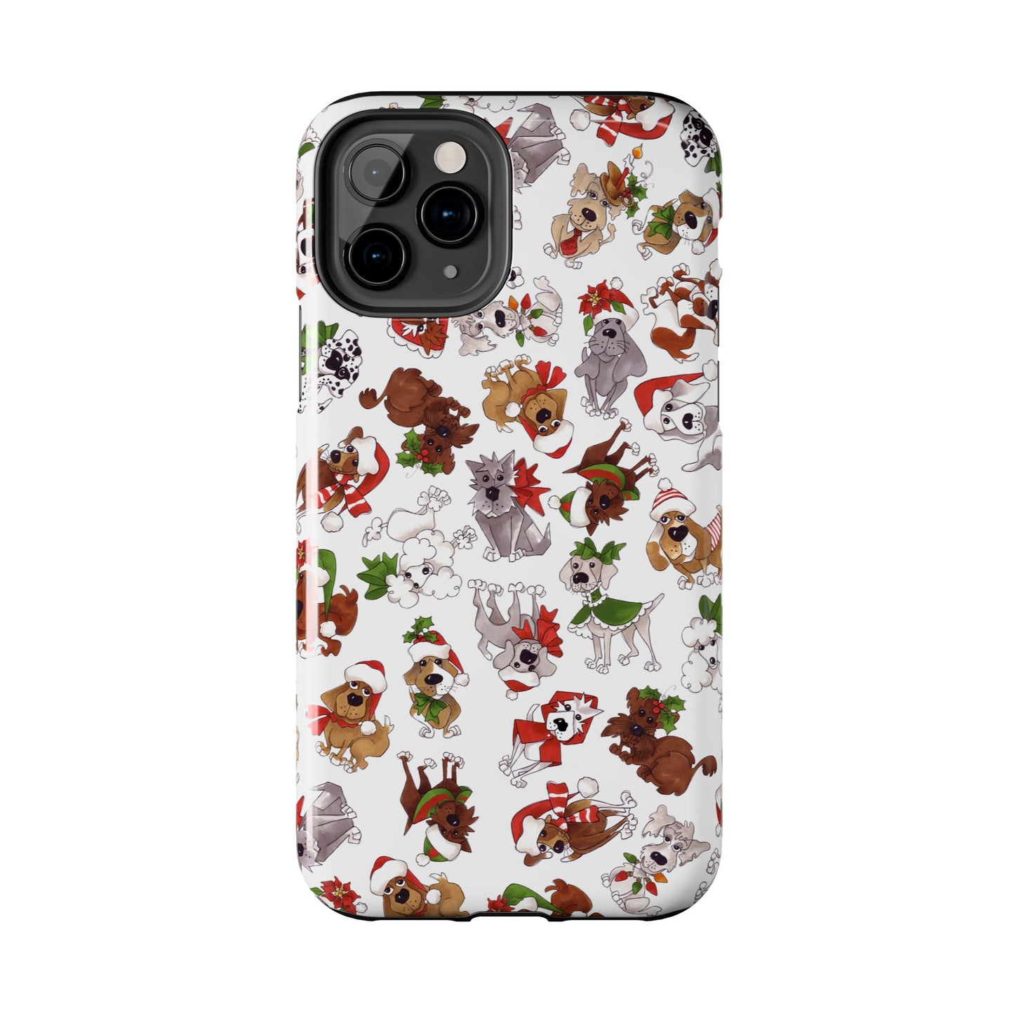 Doggie Toss White Phone Case