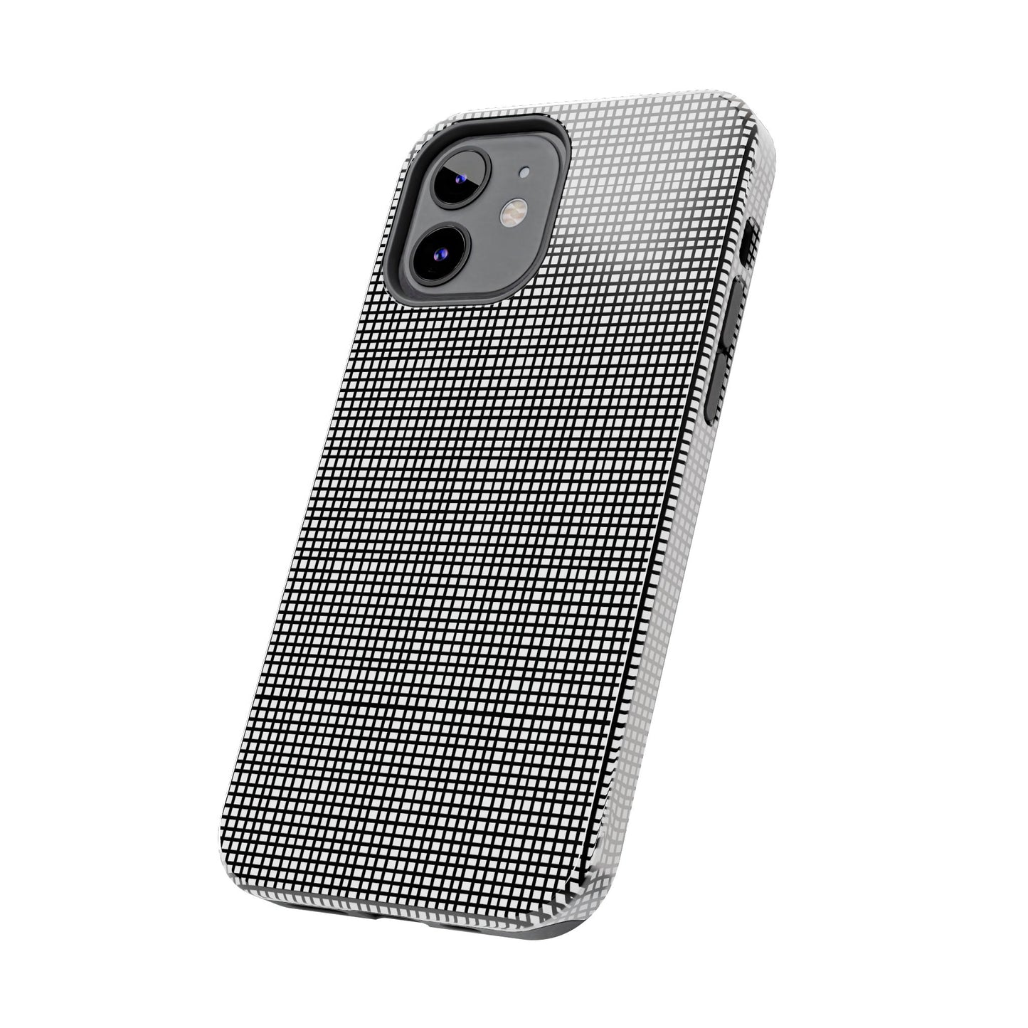 Window Pane White / Black Phone Case