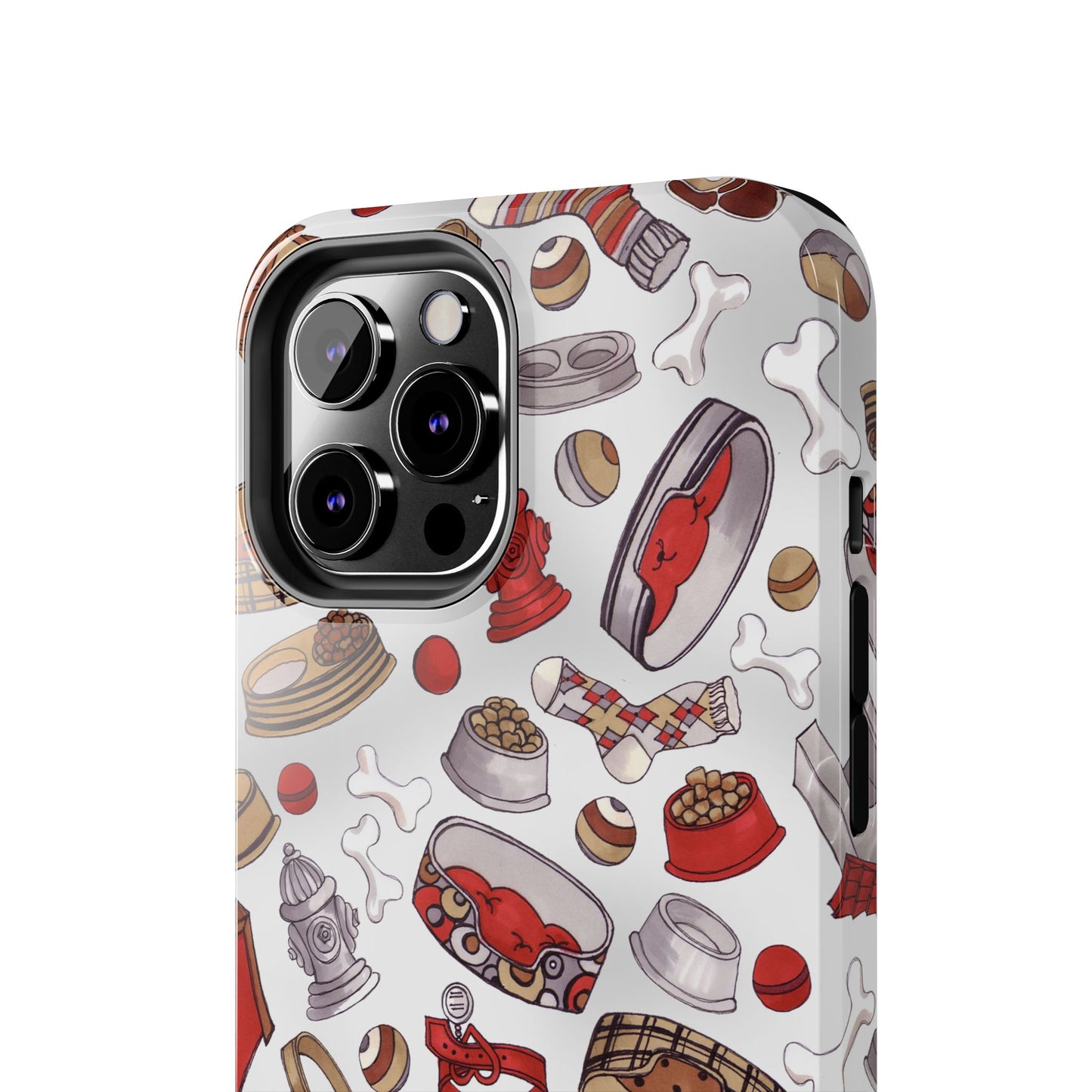 Doggie Stuff Gray Phone Case