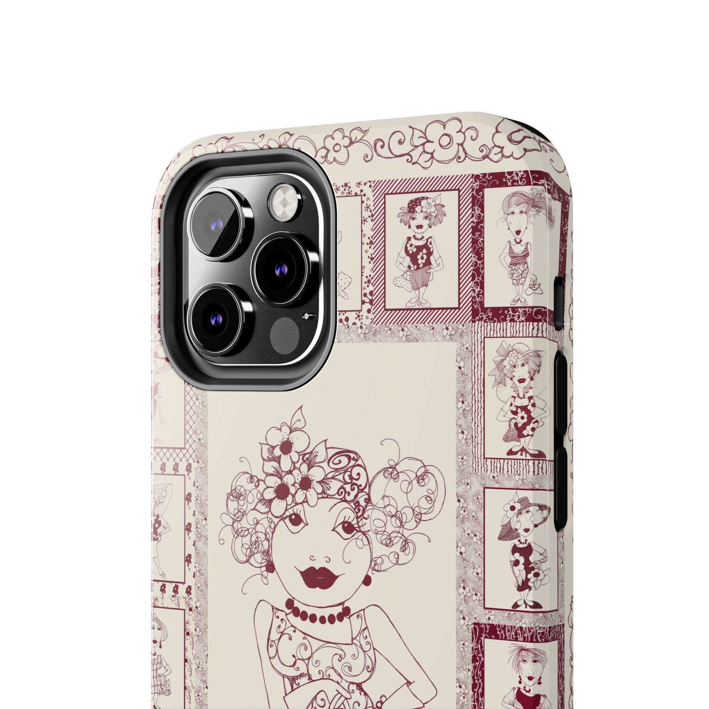 Redheads Portrait Phone Case