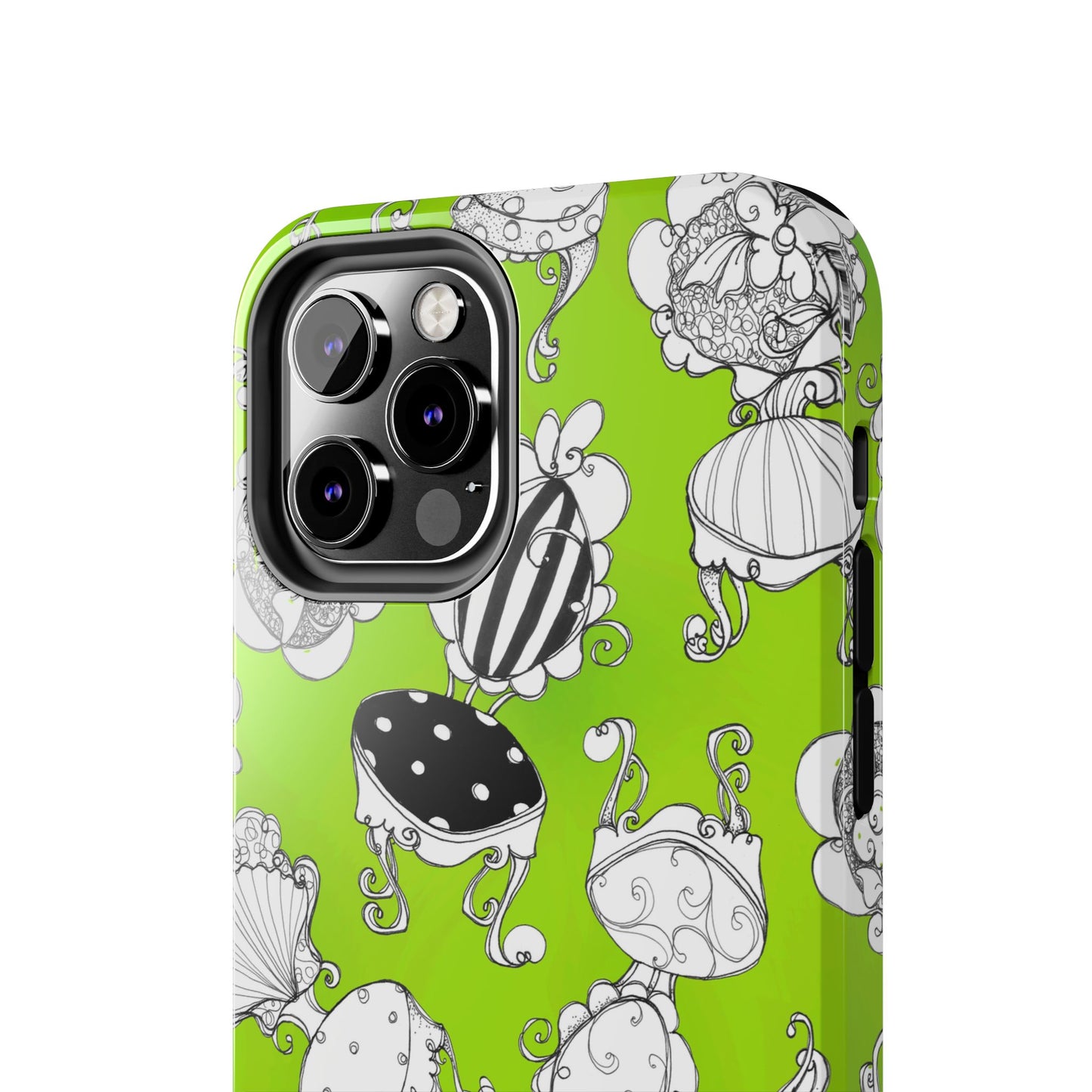 Bistro Chairs Lime Phone Case